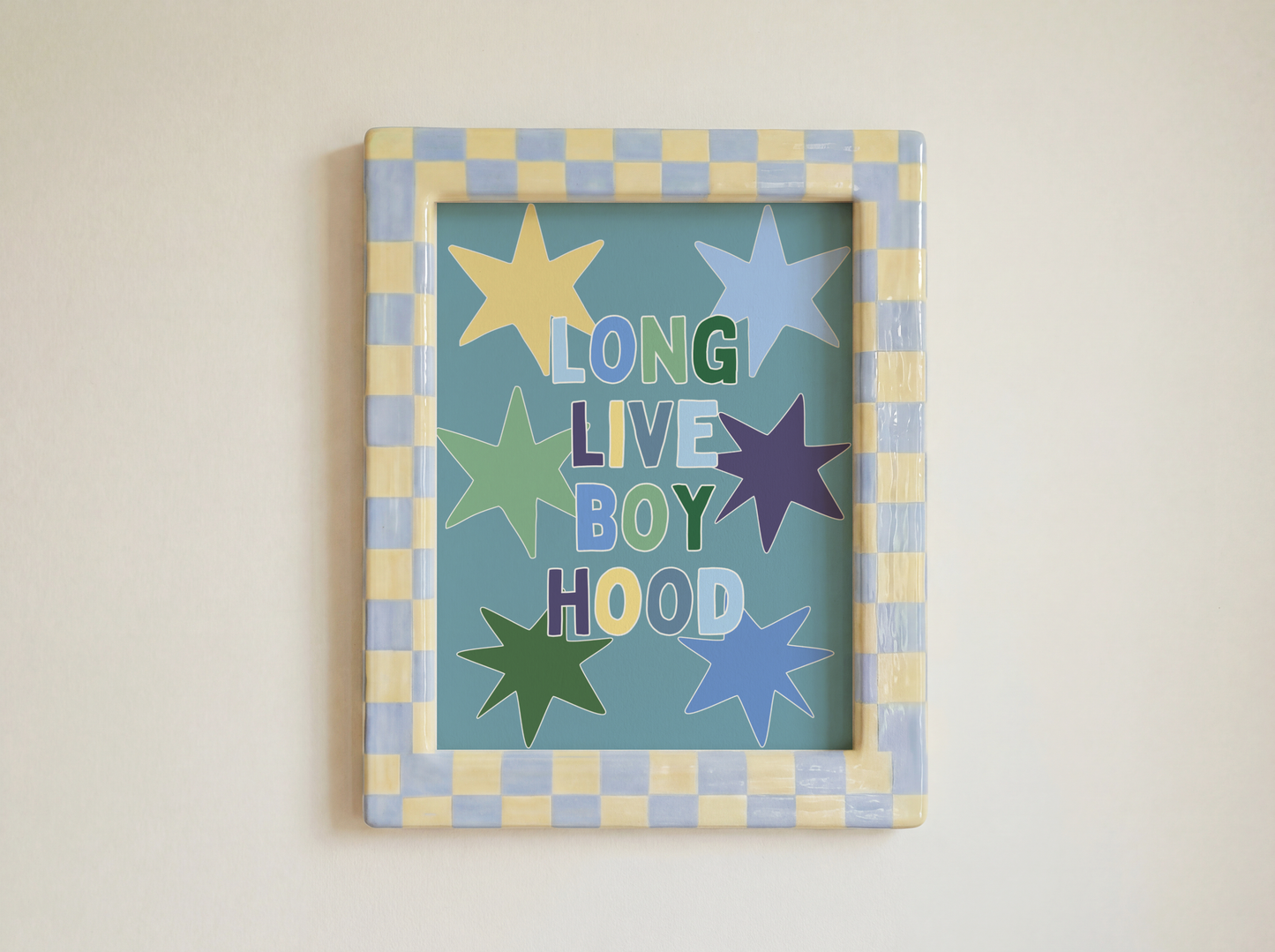 Long Live Boyhood Poster Print