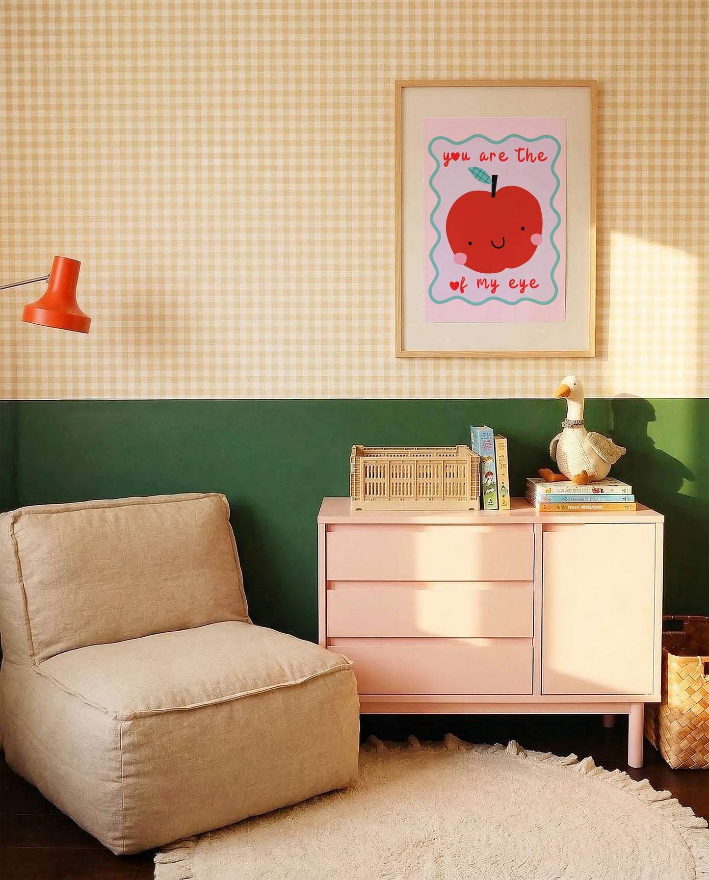 You Are The Apple Of My Eye Poster Print