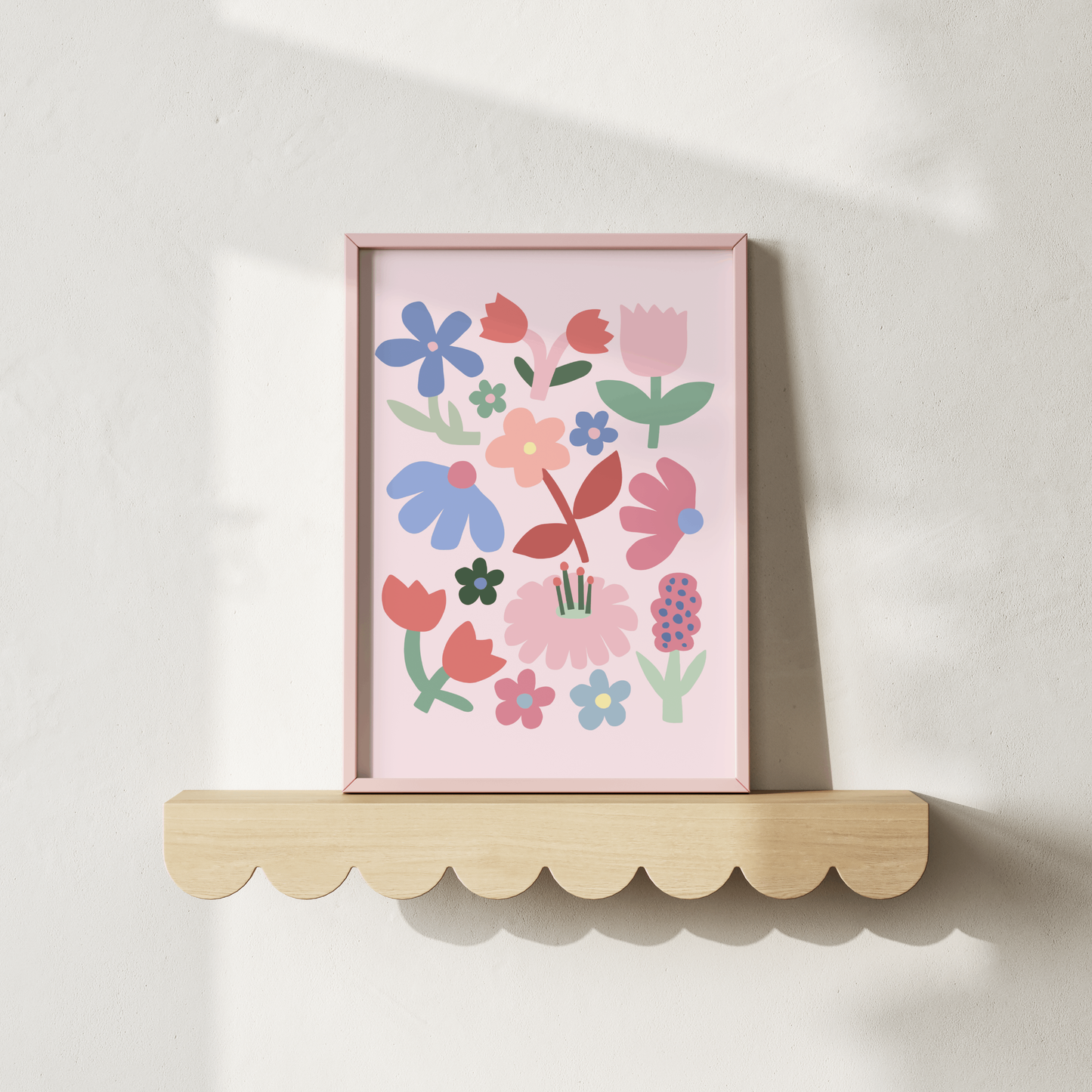Flower Garden 4 Poster Print