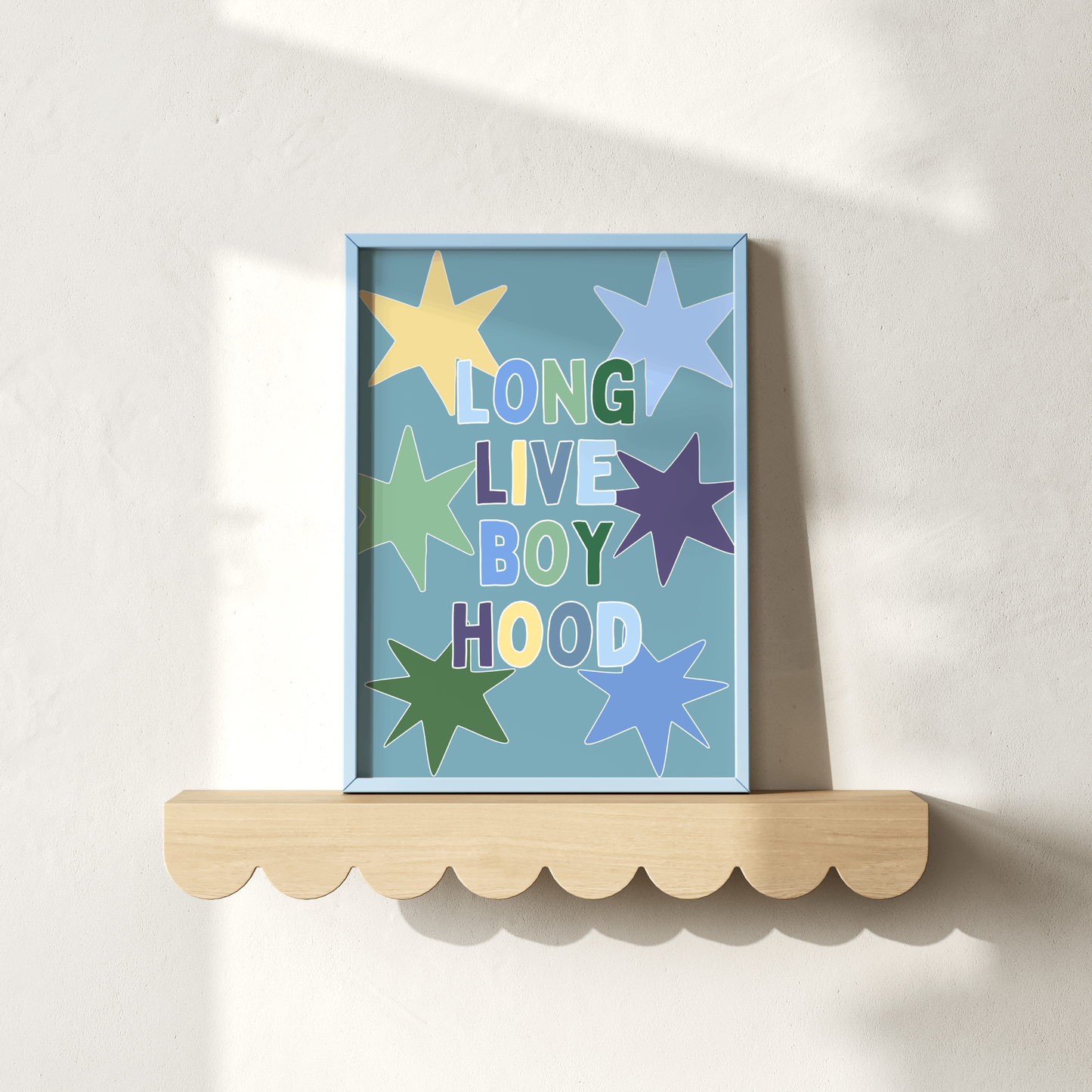 Long Live Boyhood Poster Print