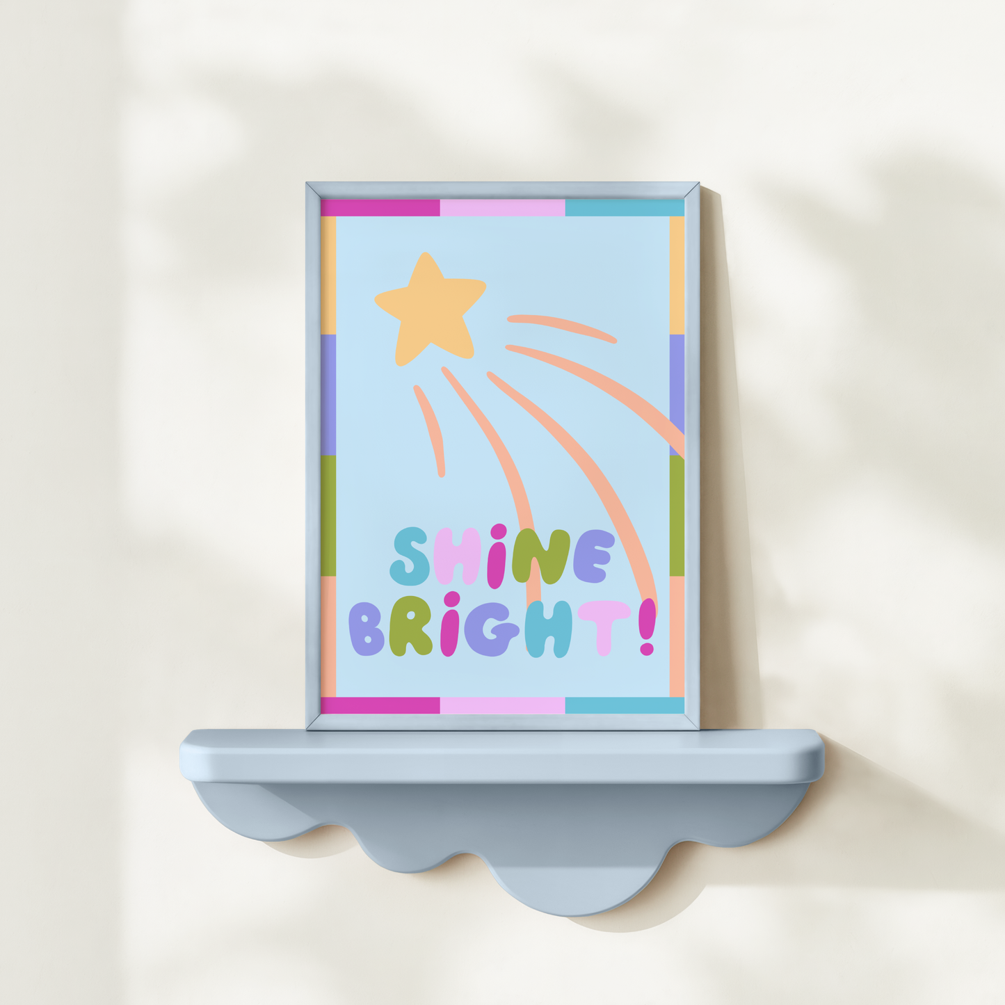 Shine Bright Poster Print