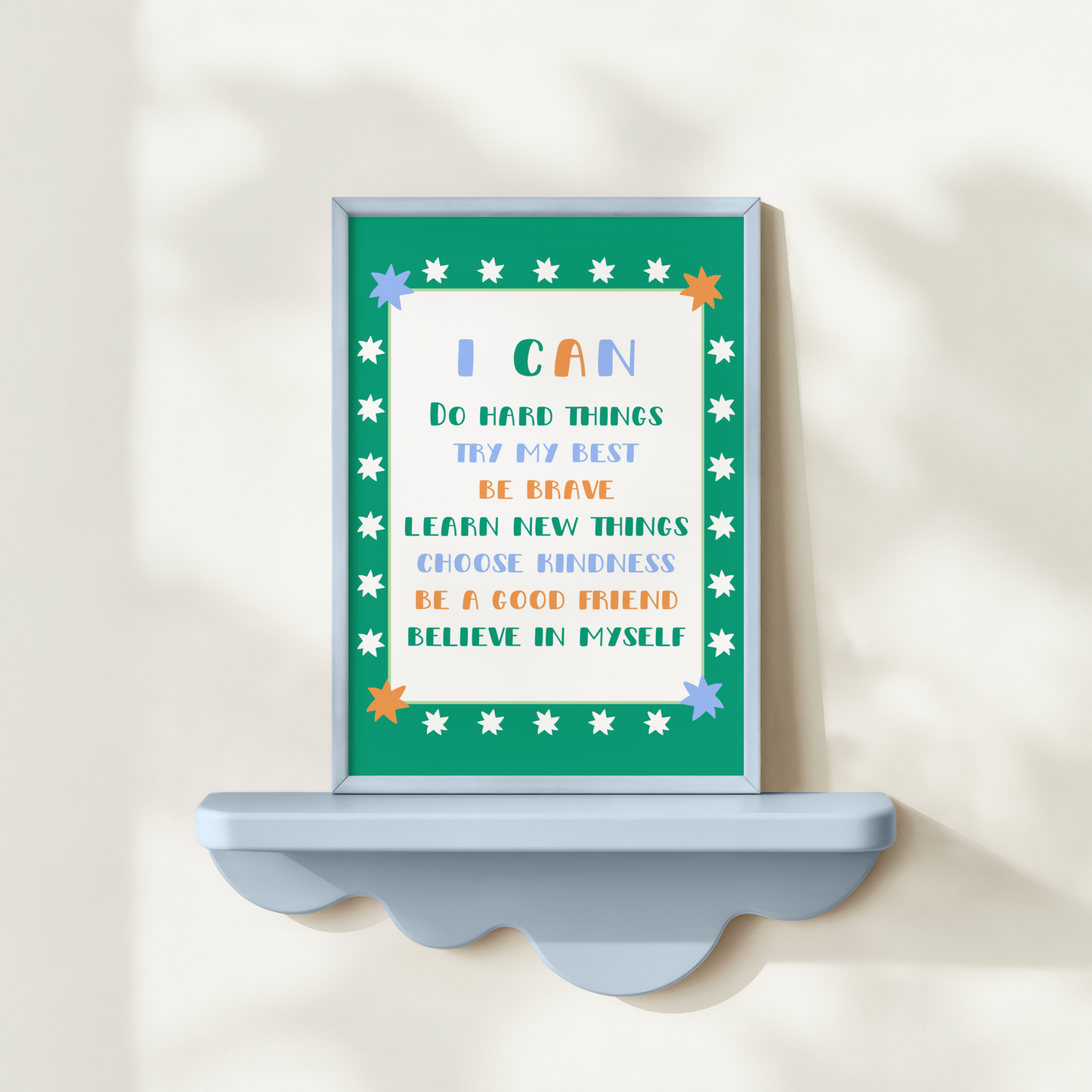 'I Can' Affirmations Poster Print