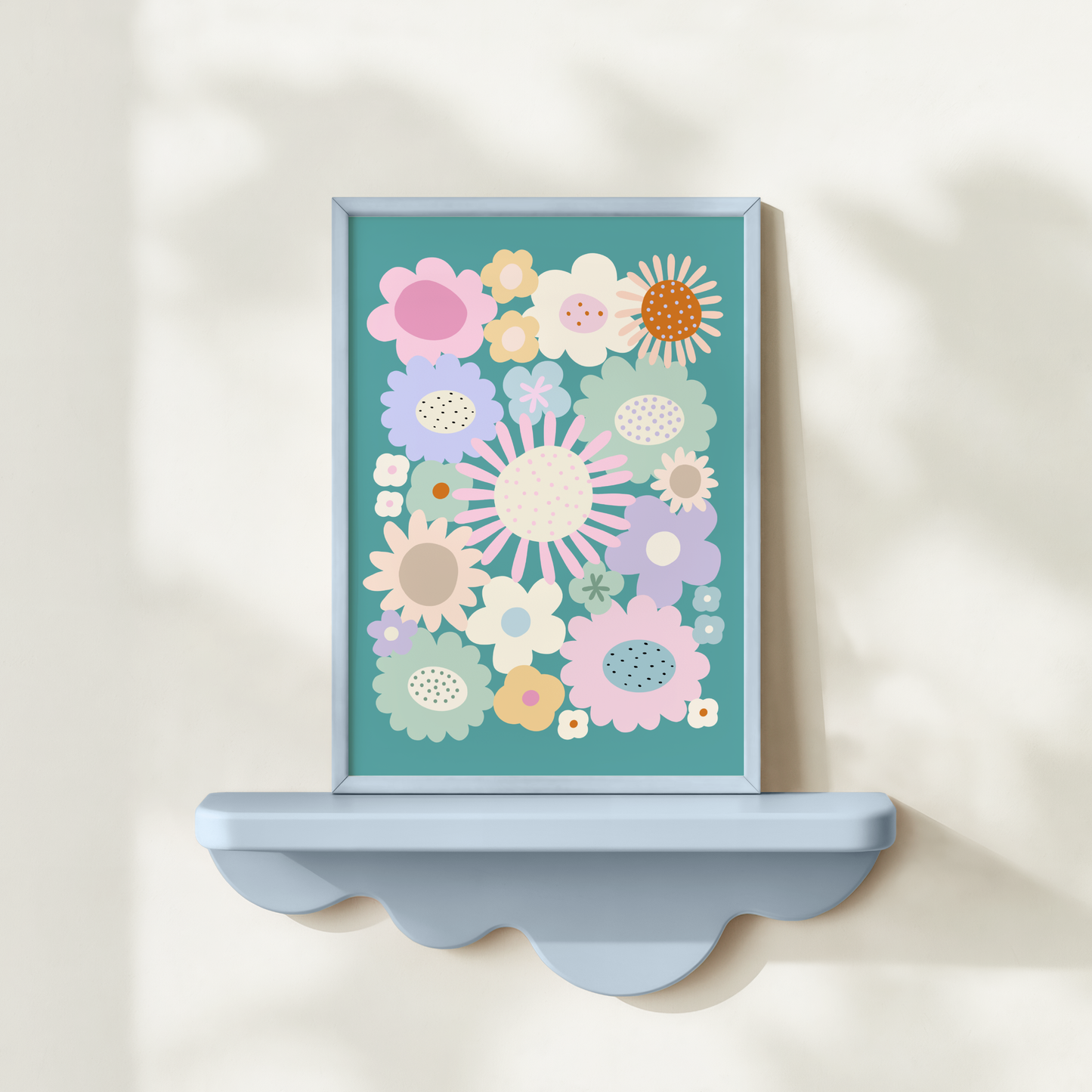 Flower Garden 4 Poster Print
