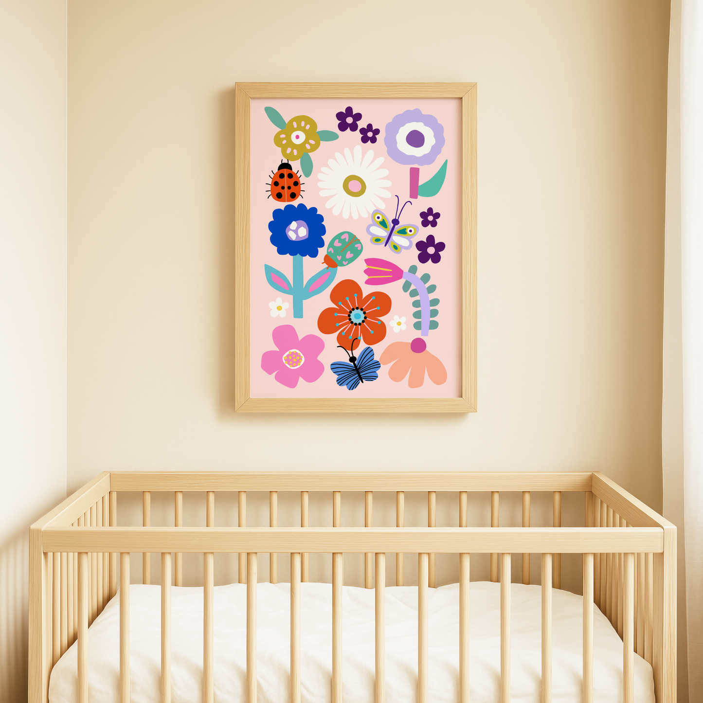 Flower Garden 3 Poster Print