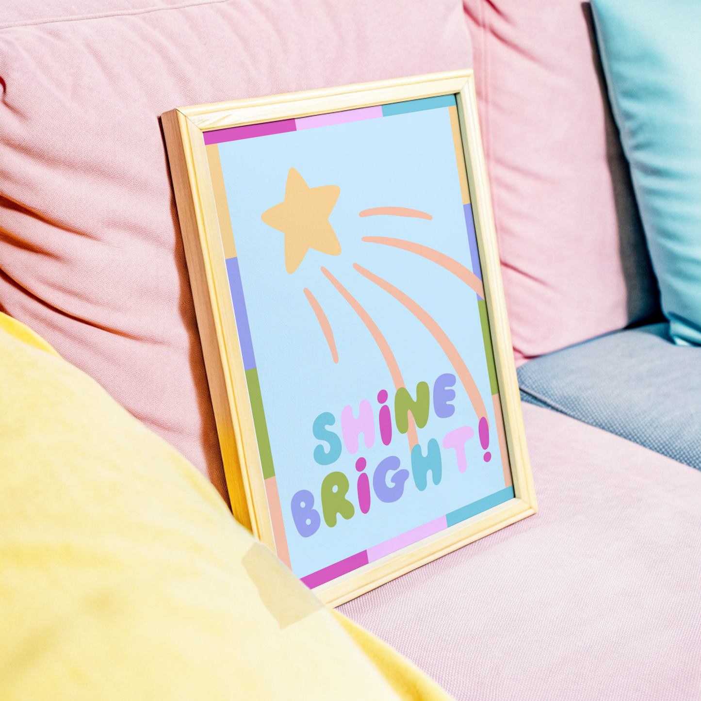 Shine Bright Poster Print