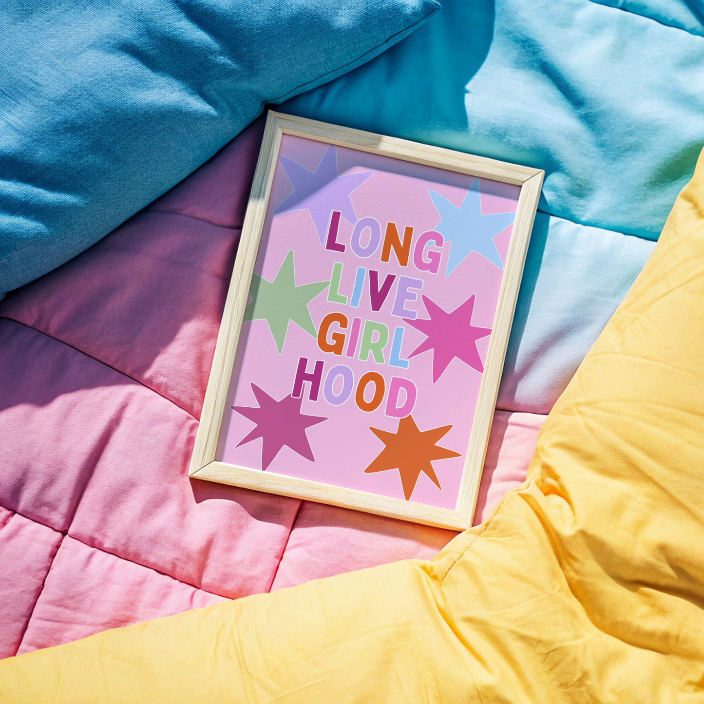 Long Live Girlhood Poster Print