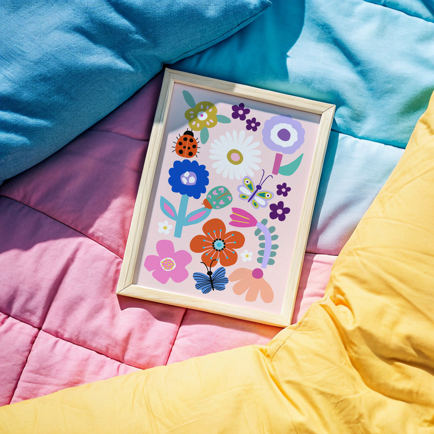 Flower Garden 3 Poster Print