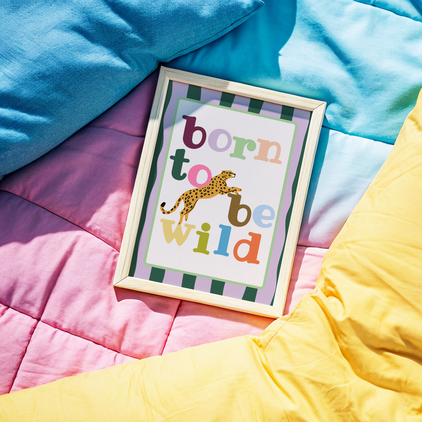 Born To Be Wild Poster Print