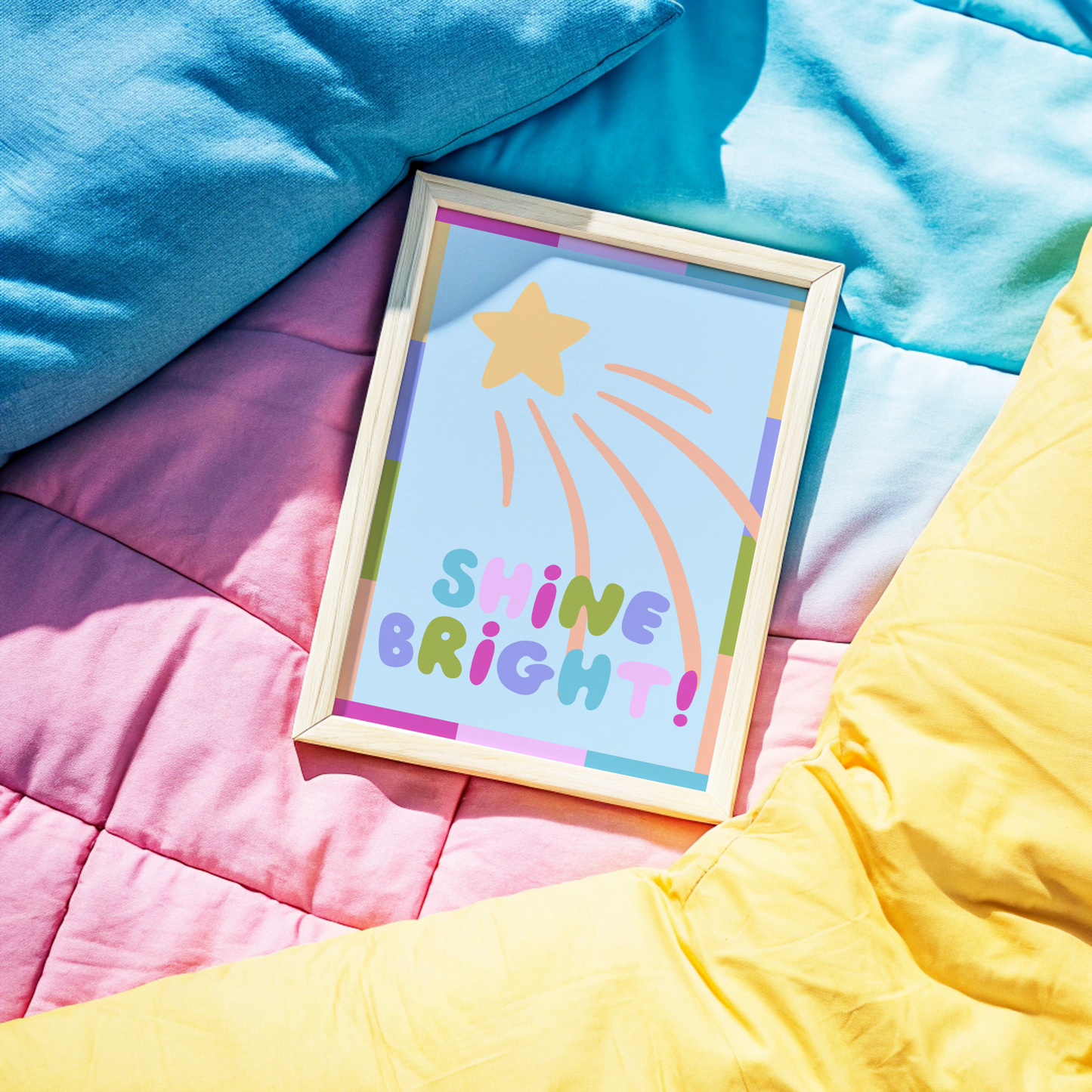Shine Bright Poster Print