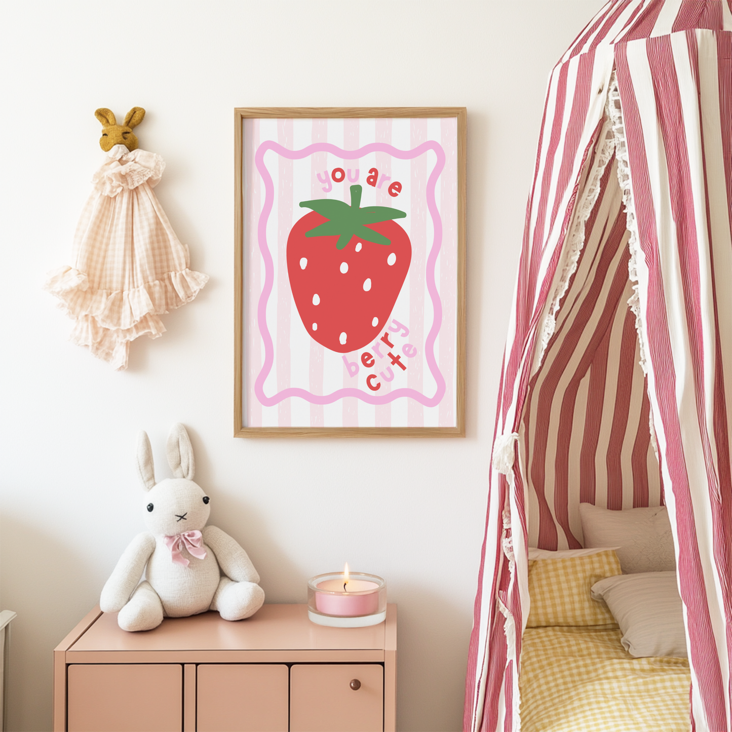 You Are Berry Cute Poster Print