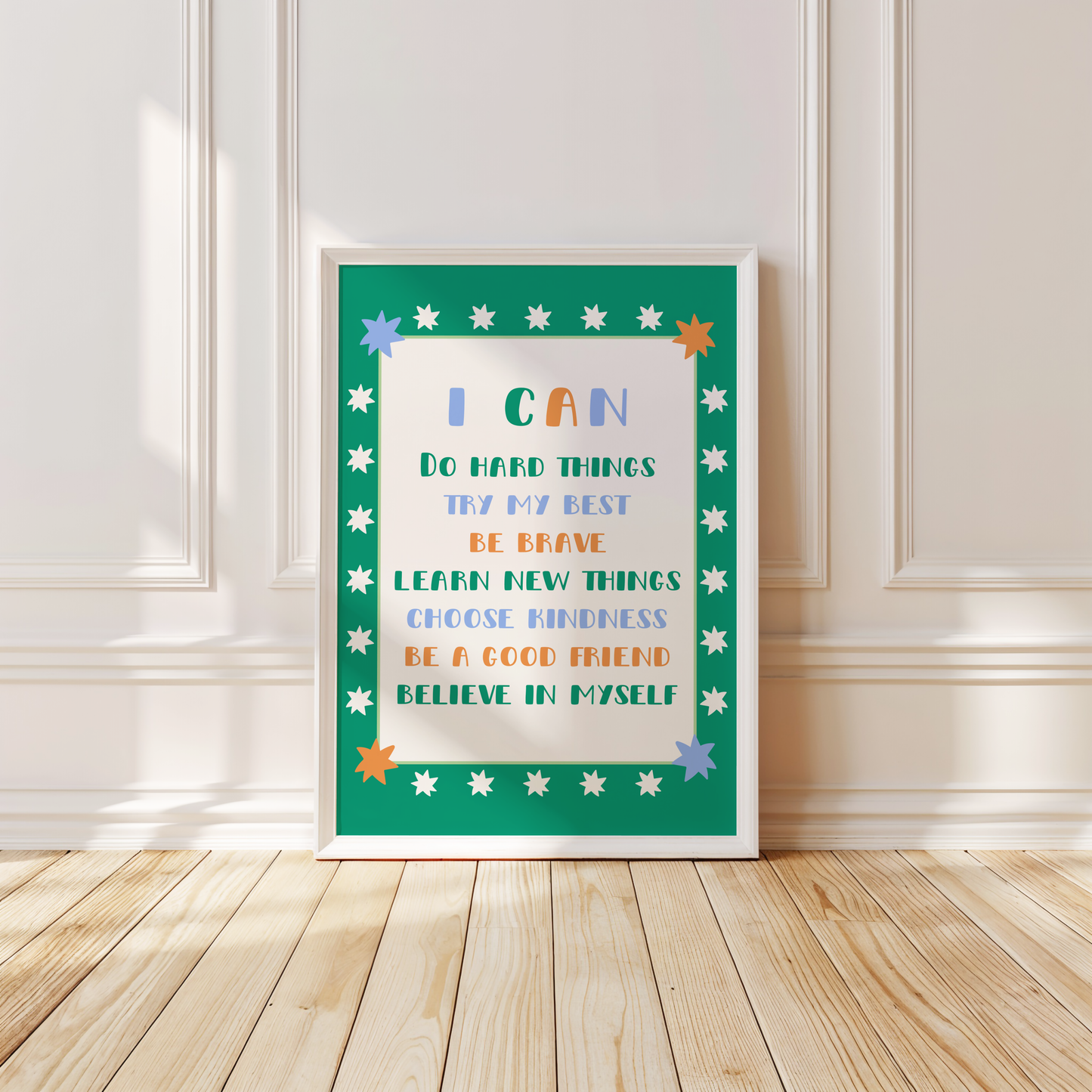 'I Can' Affirmations Poster Print