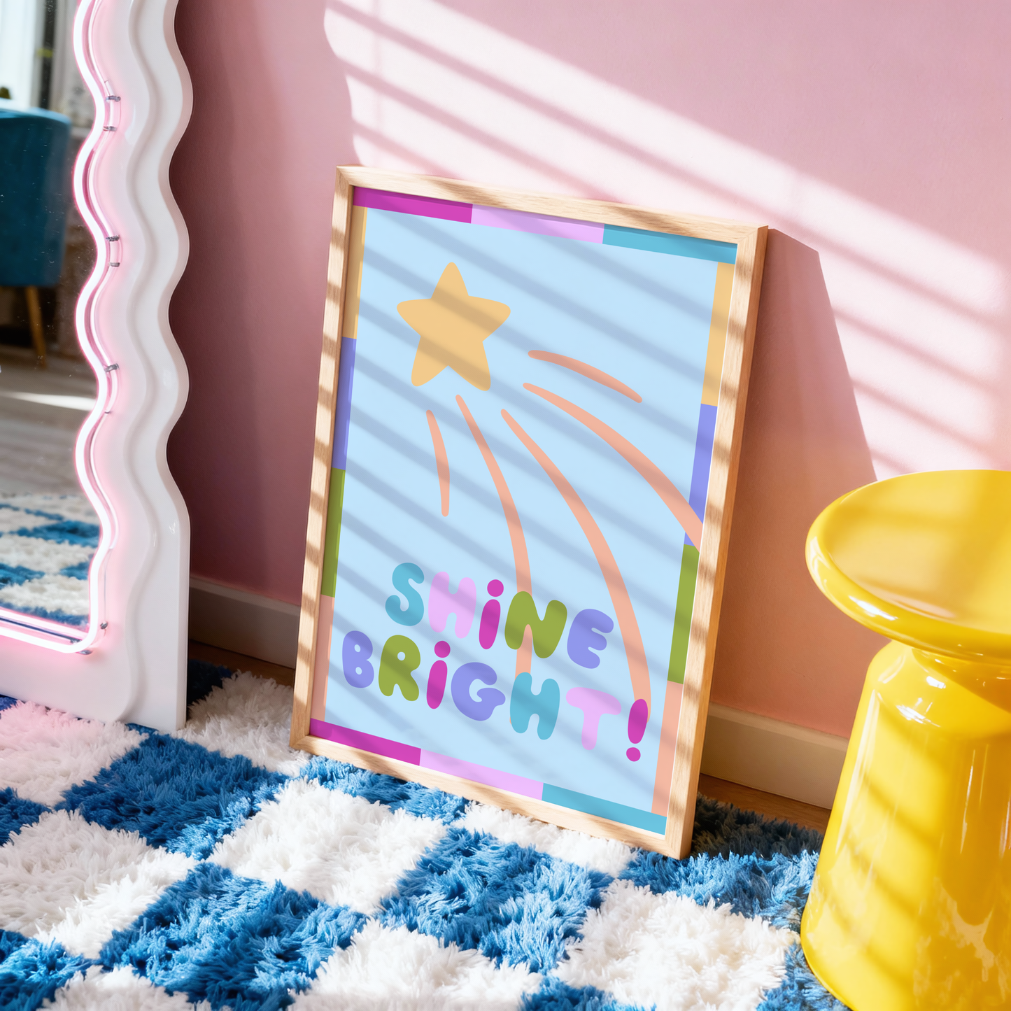Shine Bright Poster Print