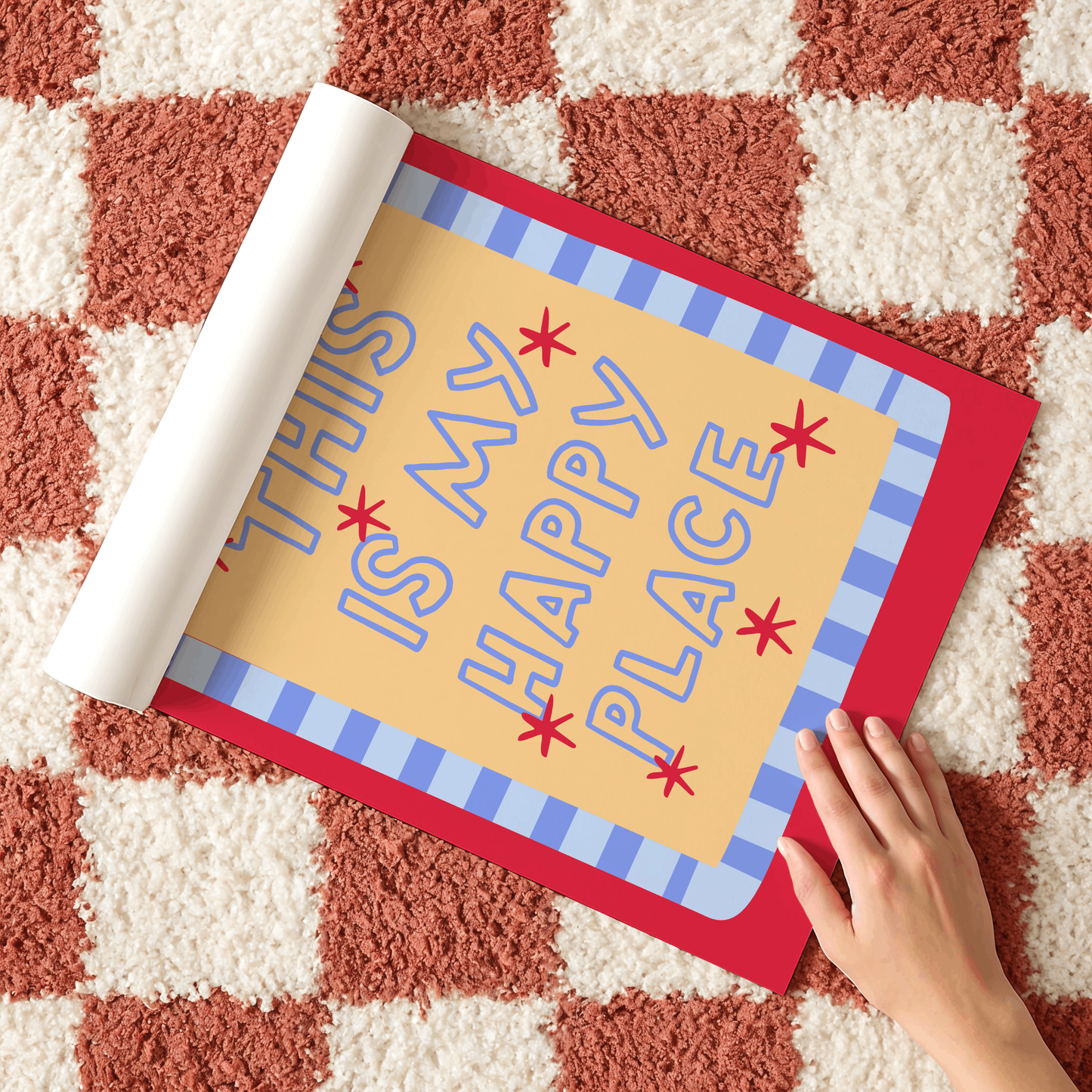This Is My Happy Place Poster Print