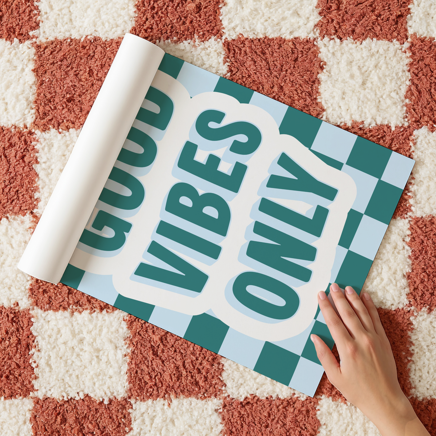 Good Vibes Only Poster Print
