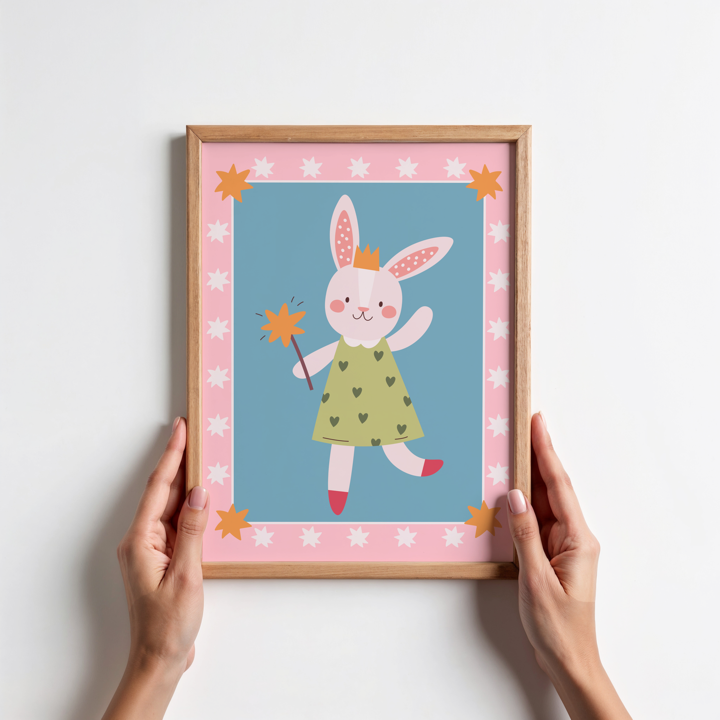 Princess Bunny Poster Print