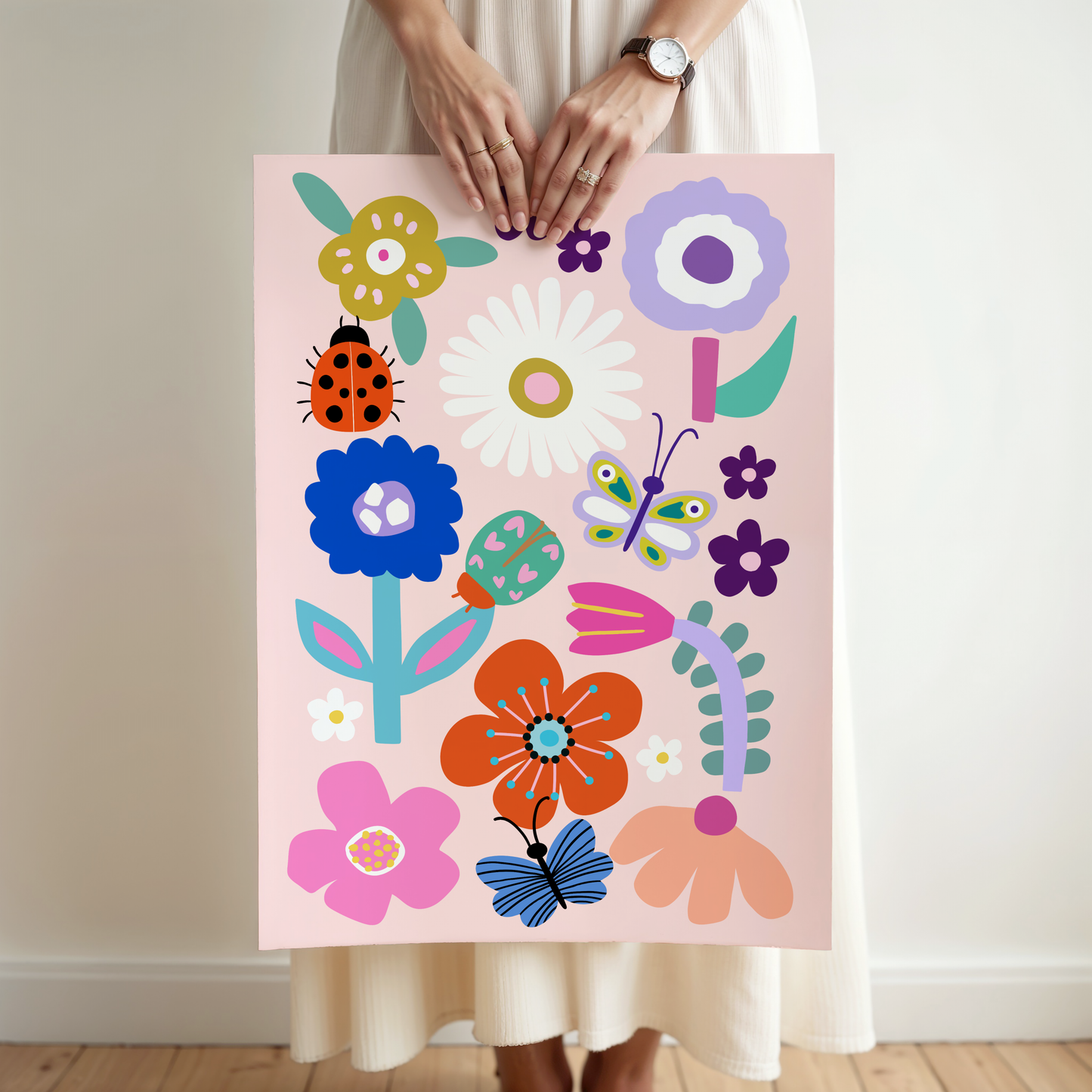 Flower Garden 3 Poster Print