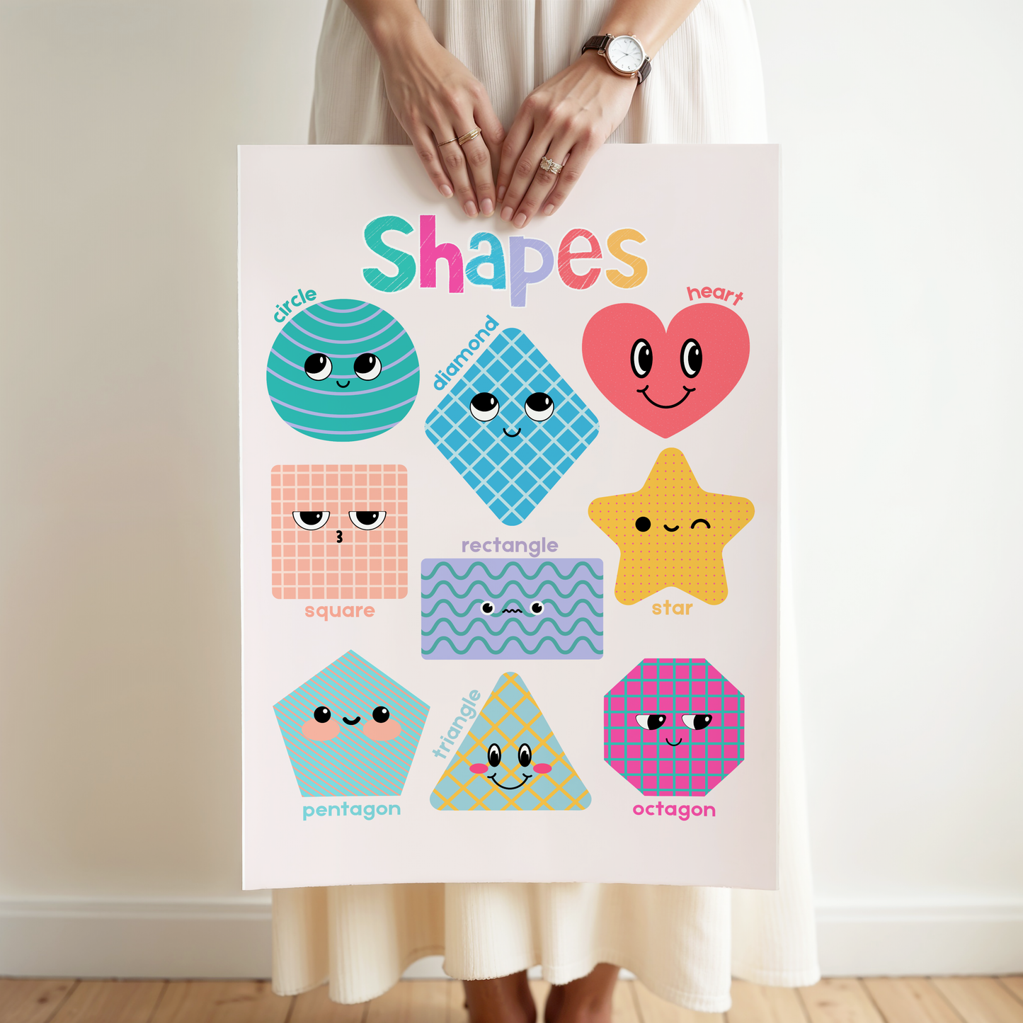Shapes Poster Print