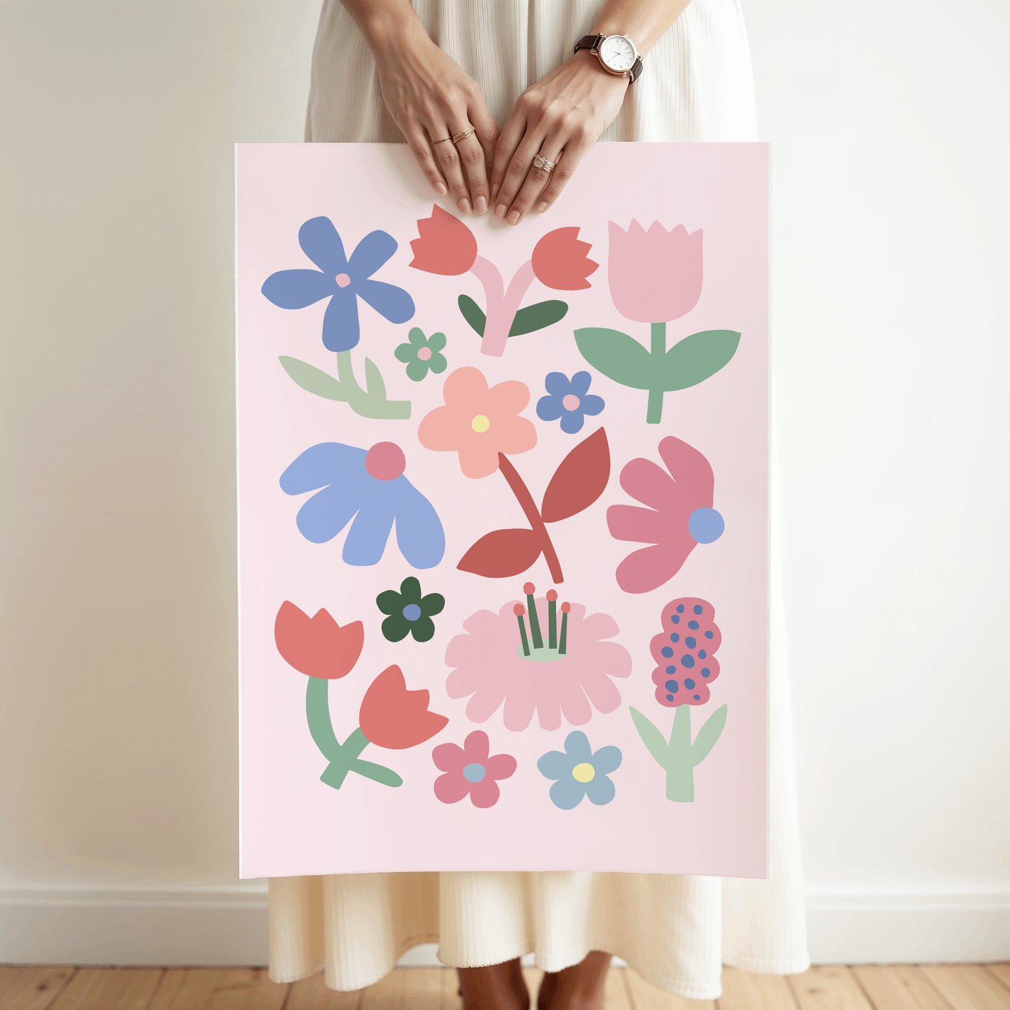 Flower Garden 4 Poster Print