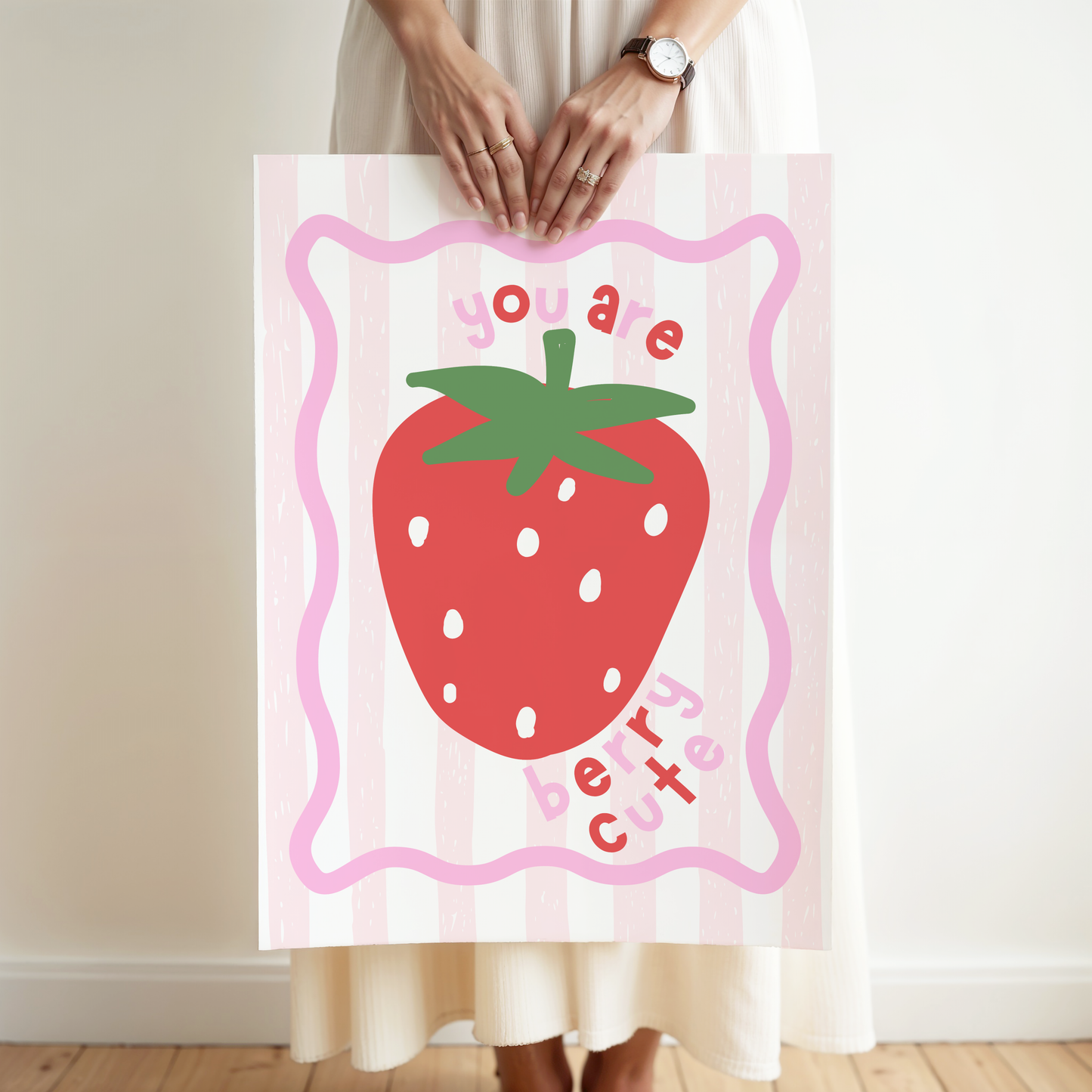 You Are Berry Cute Poster Print