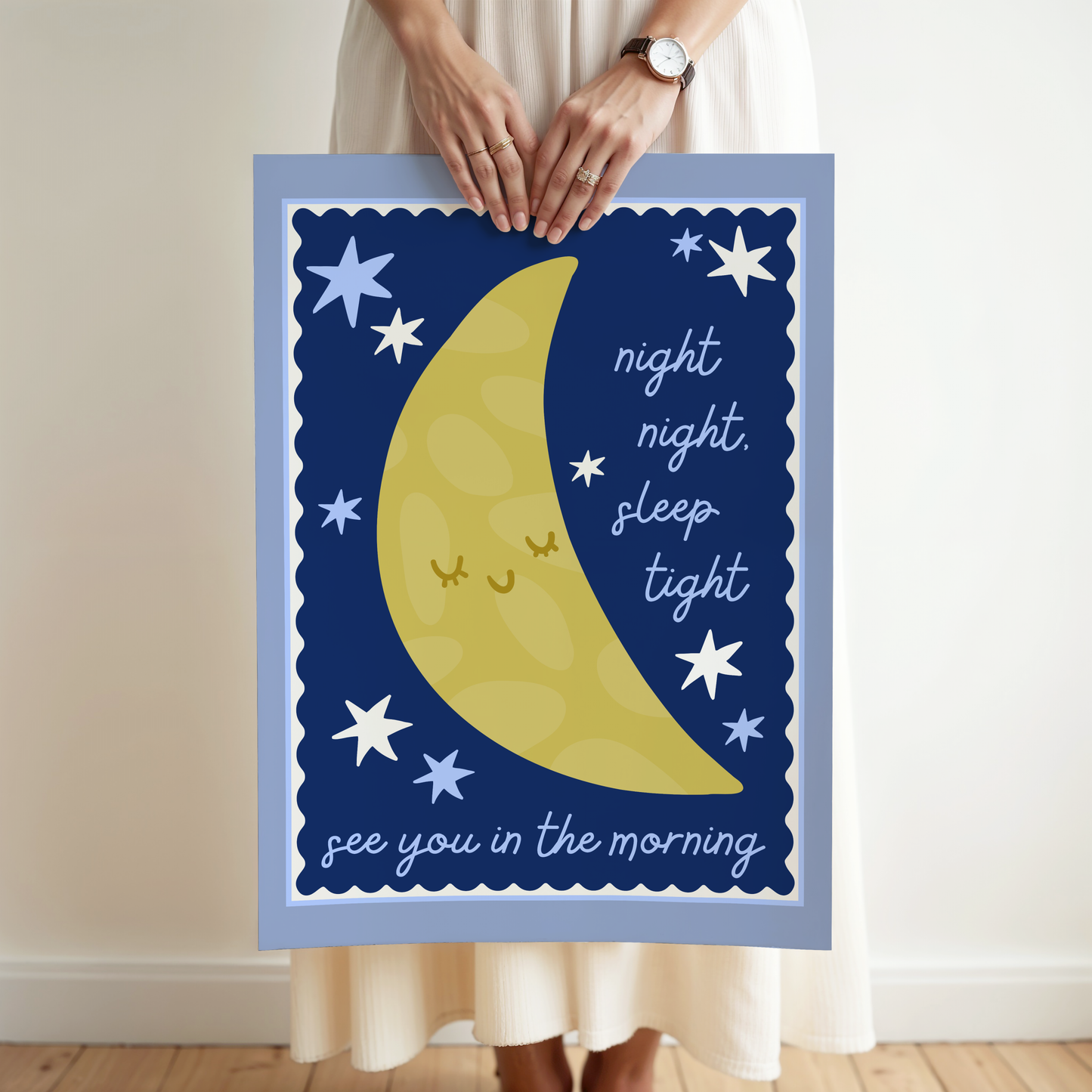 Night Night Sleep Tight Poster Print