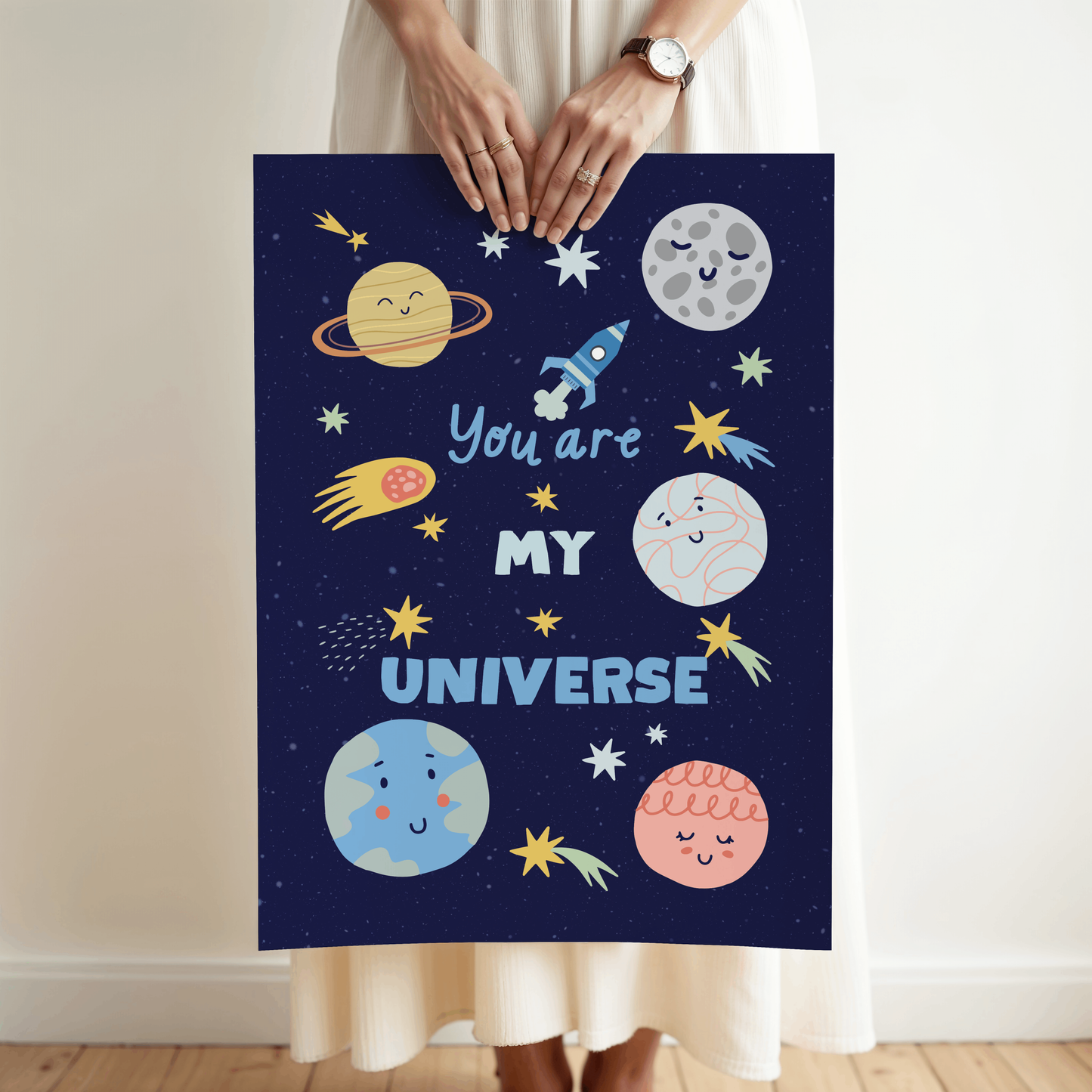 You Are My Universe Poster Print