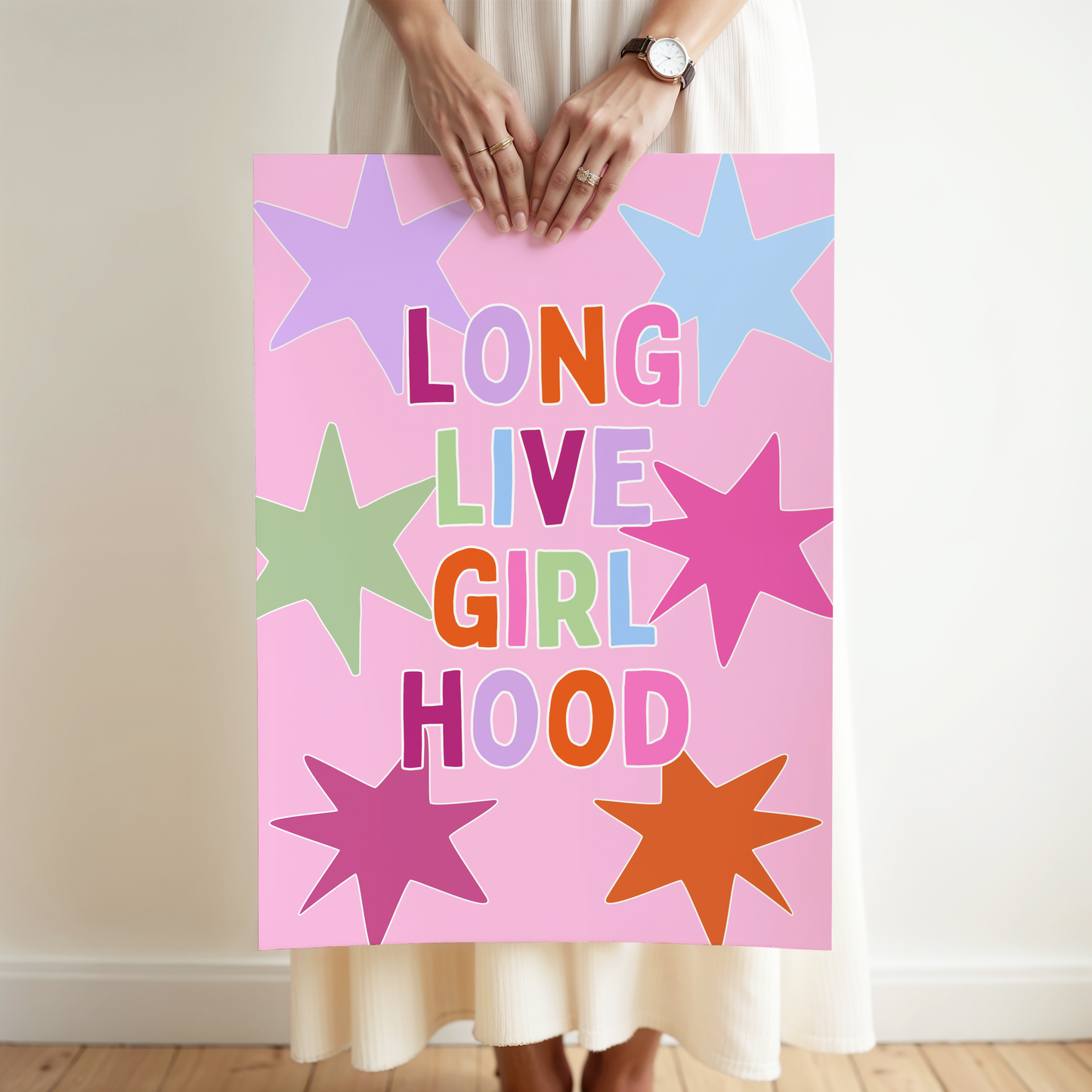 Long Live Girlhood Poster Print