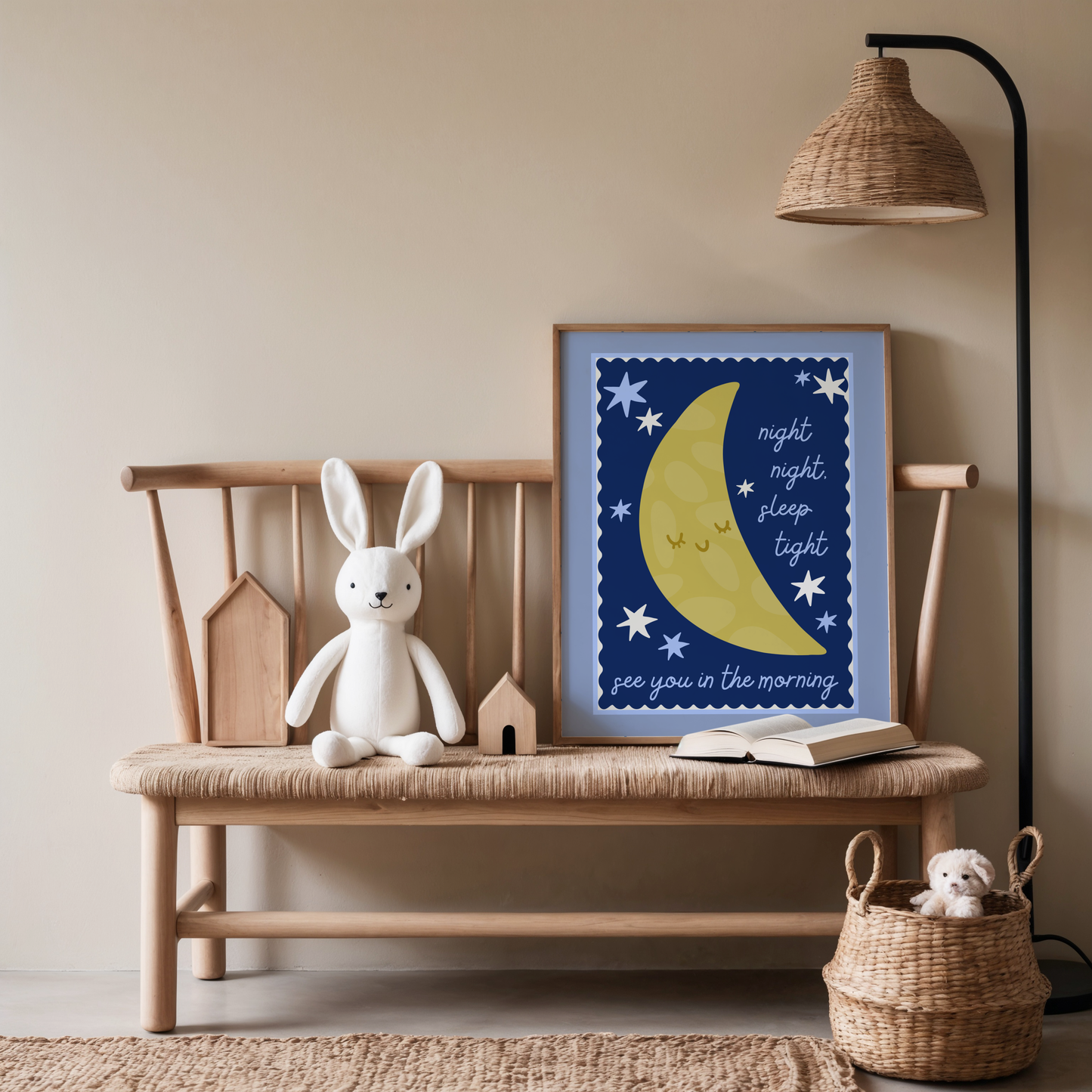 Night Night Sleep Tight Poster Print