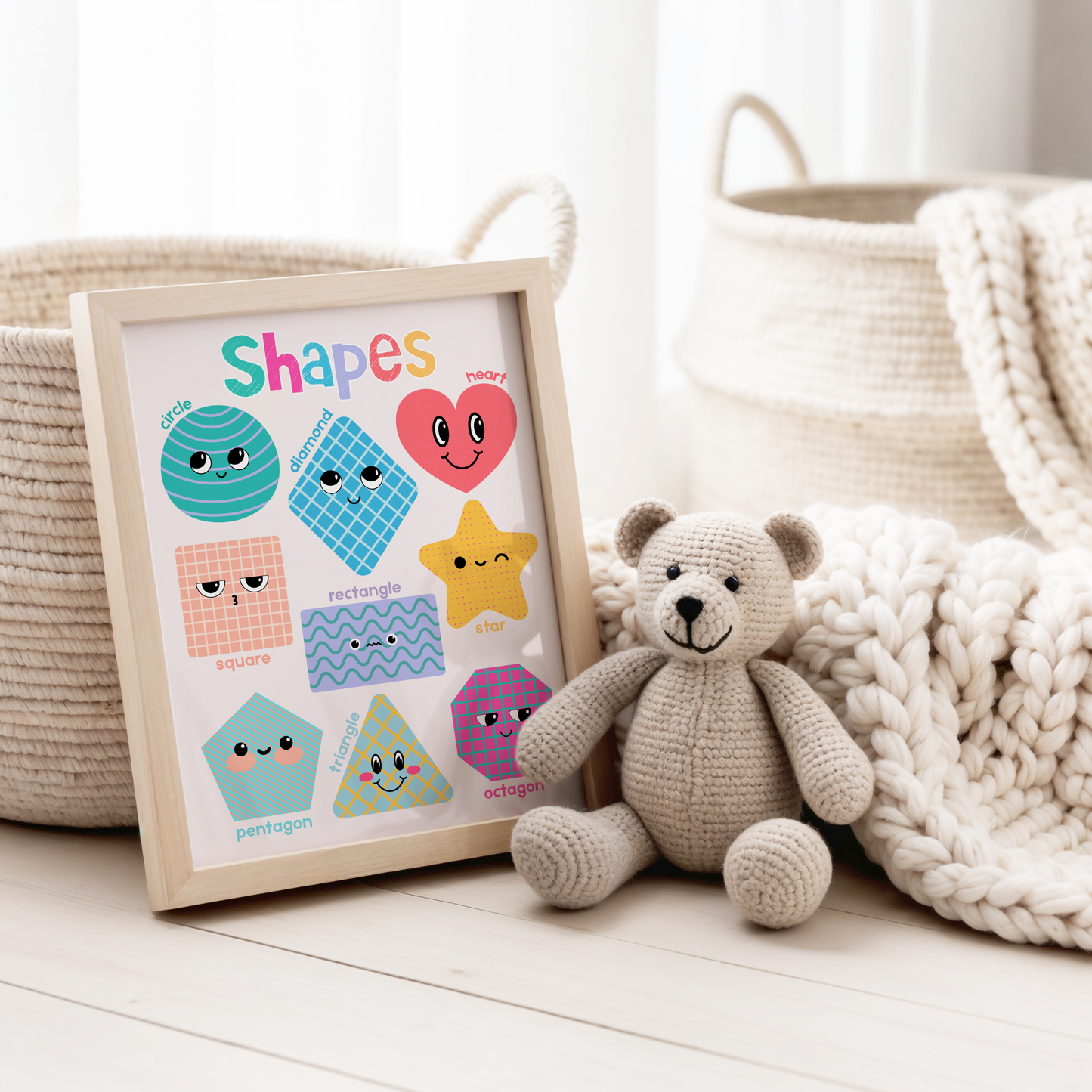 Shapes Poster Print