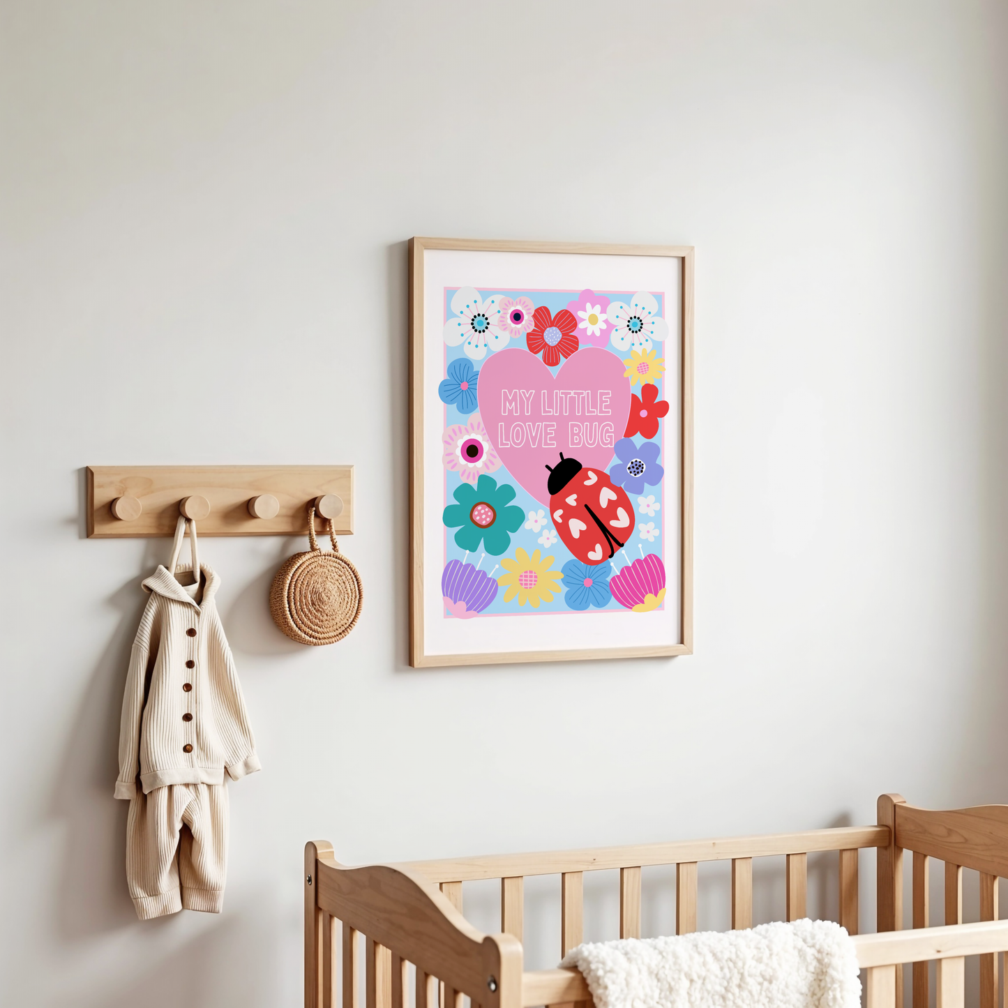 My Little Love Bug Poster Print