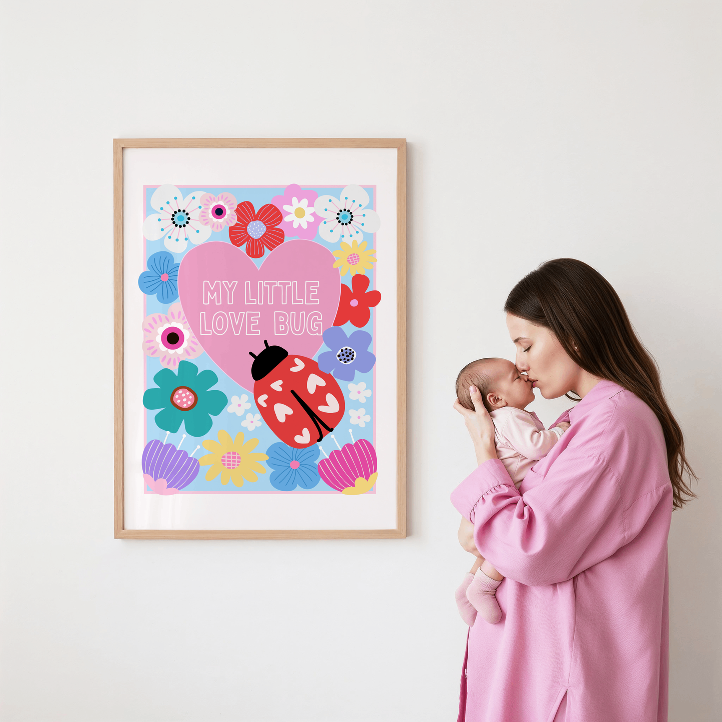 My Little Love Bug Poster Print