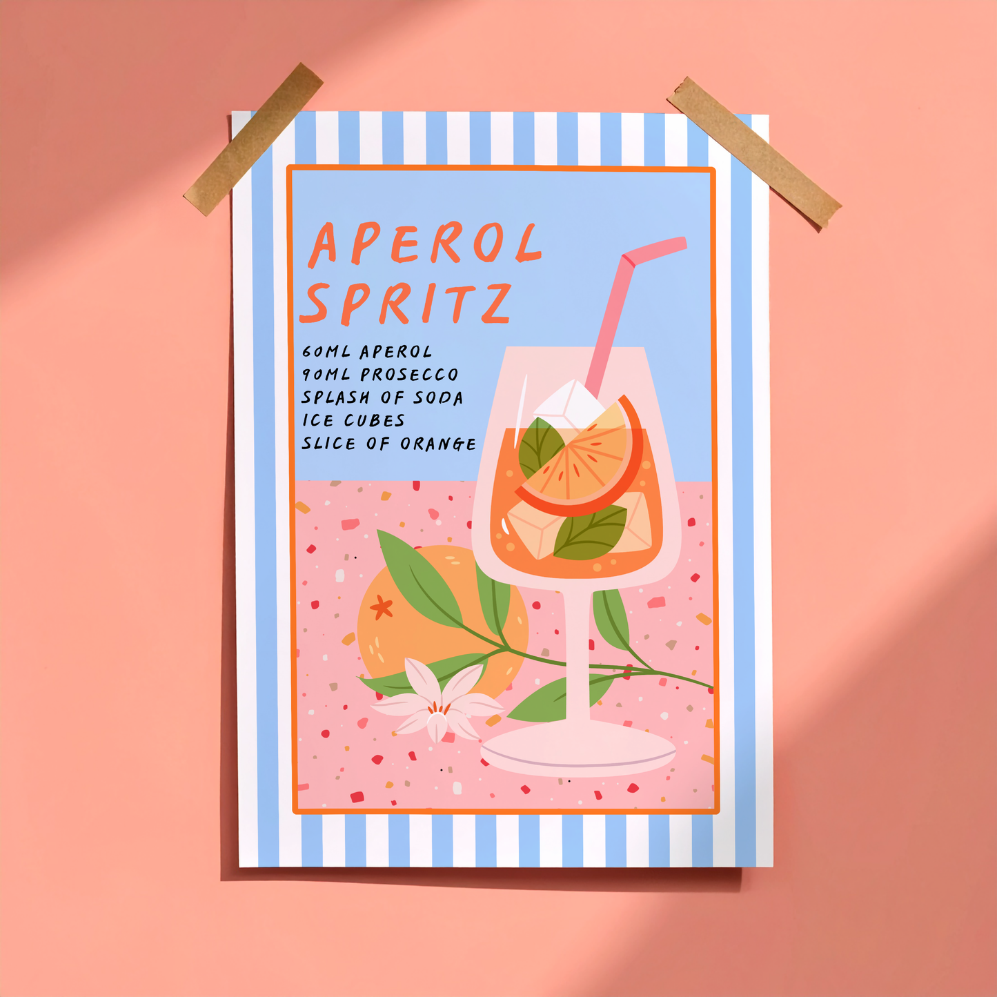 Aperol Spritz Recipe Print