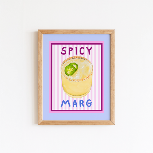 Spicy Marg Print