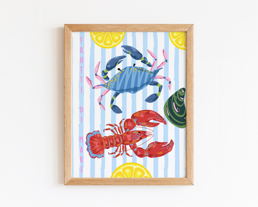 Frutti Di Mare Poster Print