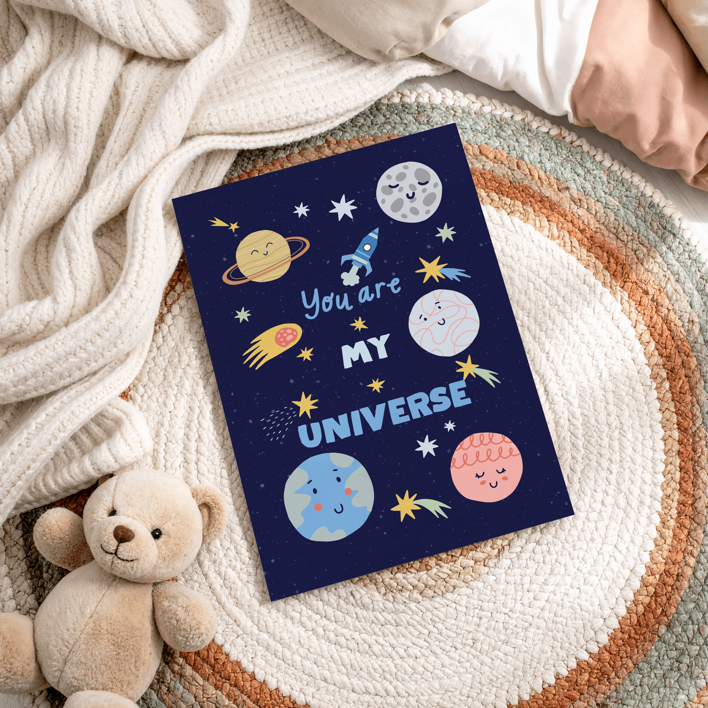 You Are My Universe Poster Print