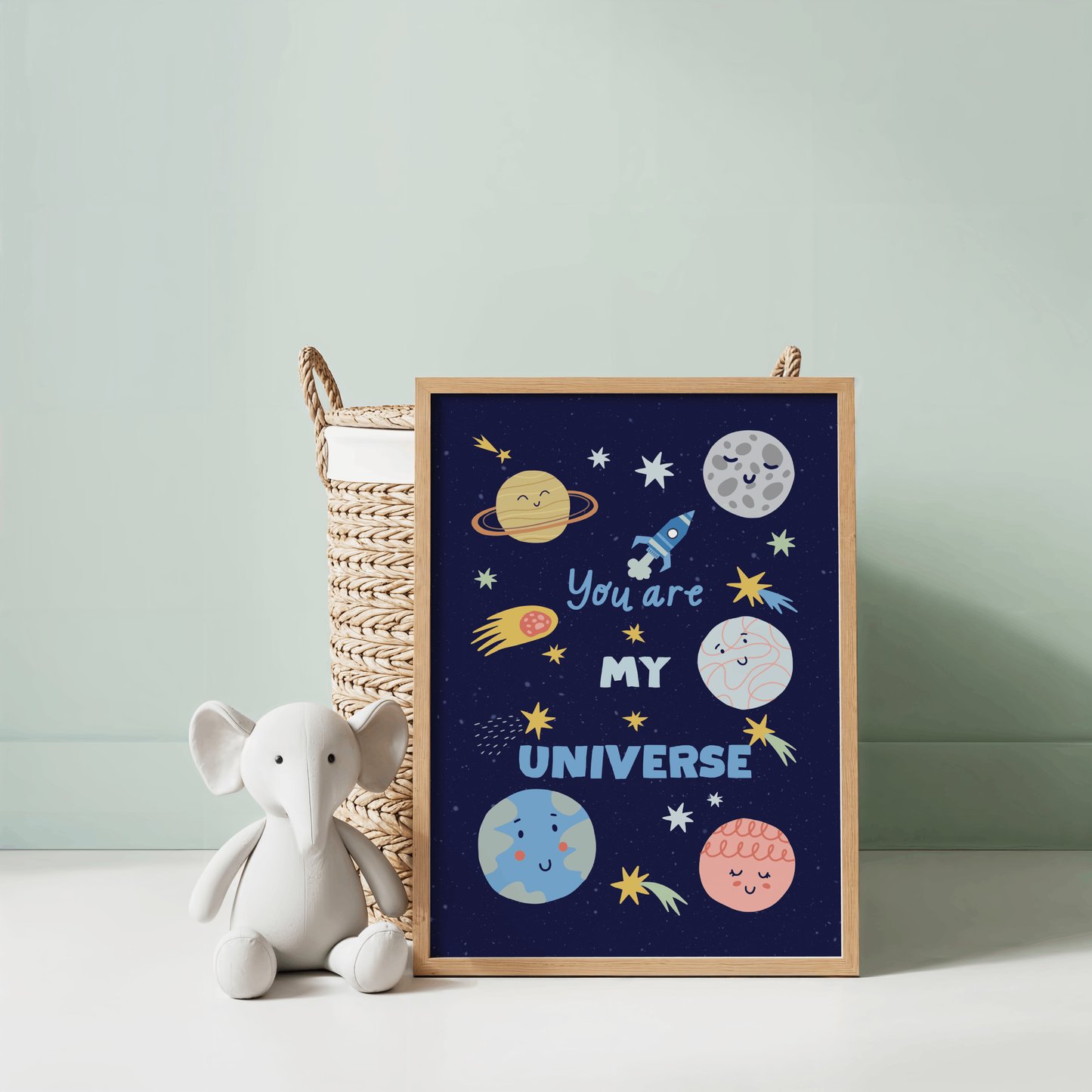 You Are My Universe Poster Print