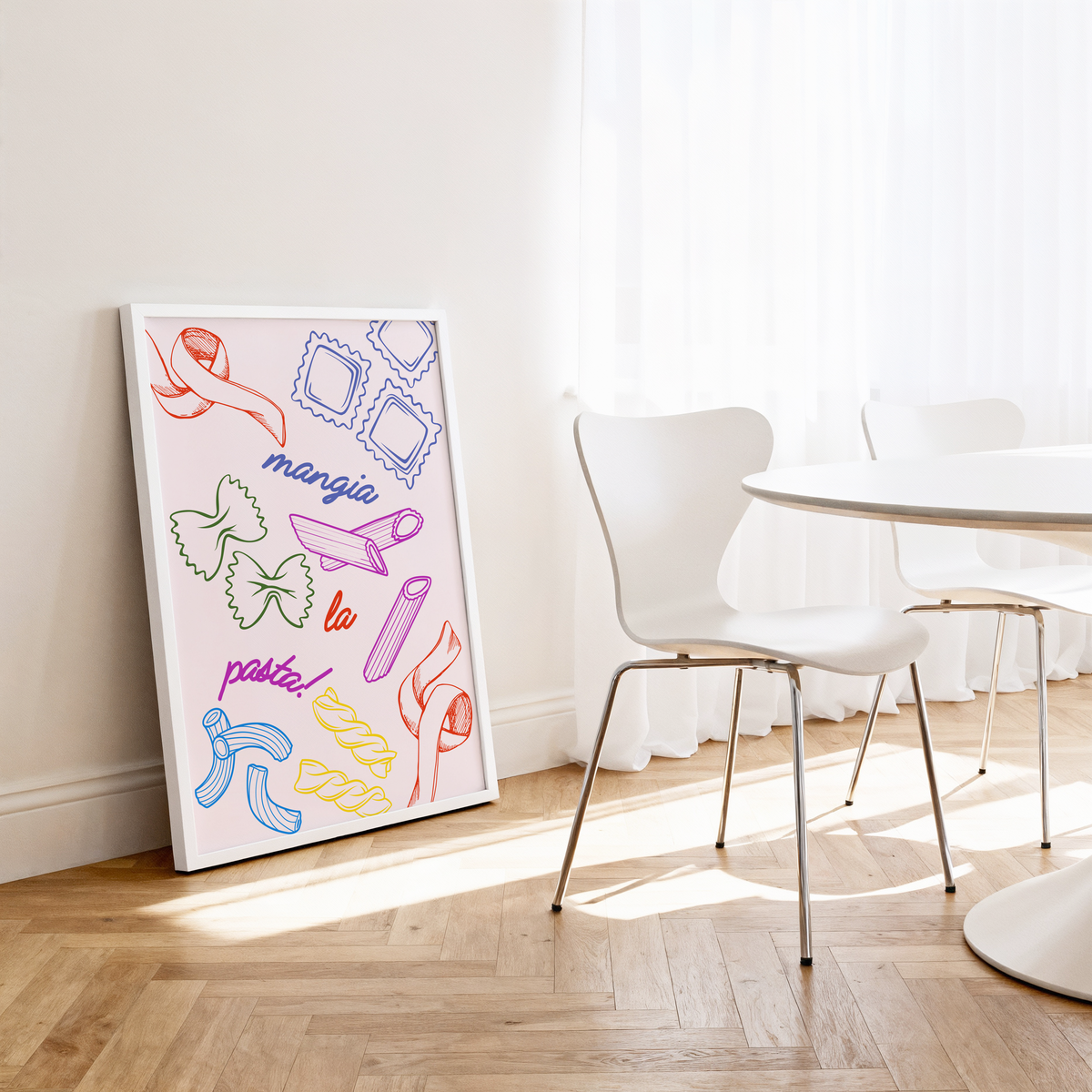 Mangia La Pasta Print