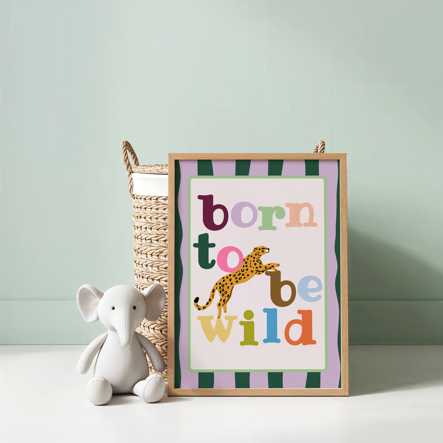 Born To Be Wild Poster Print