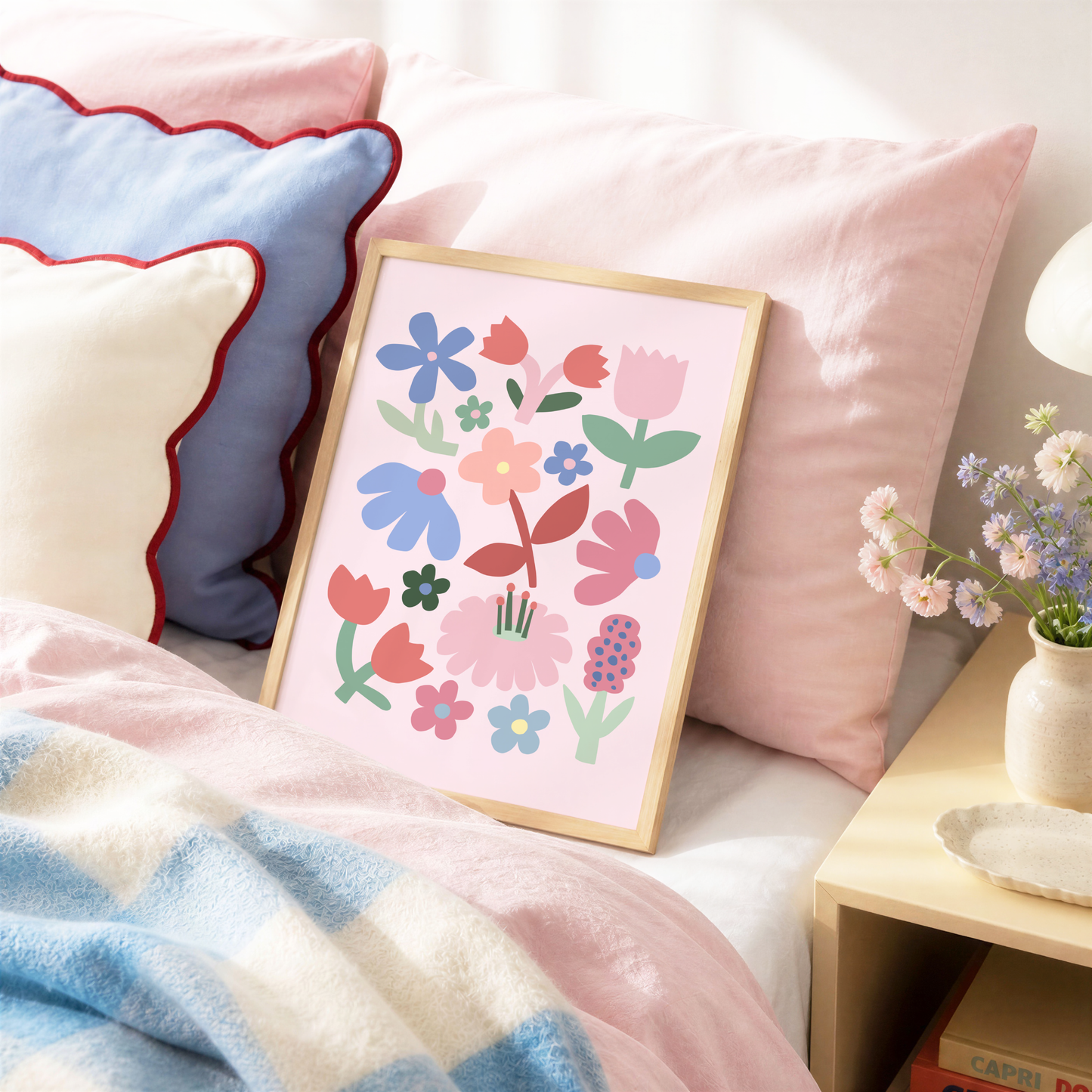 Flower Garden 4 Poster Print