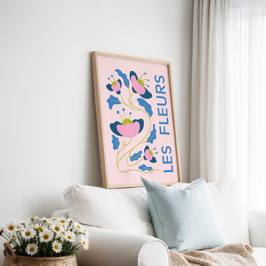 Les Fleurs Floral Print