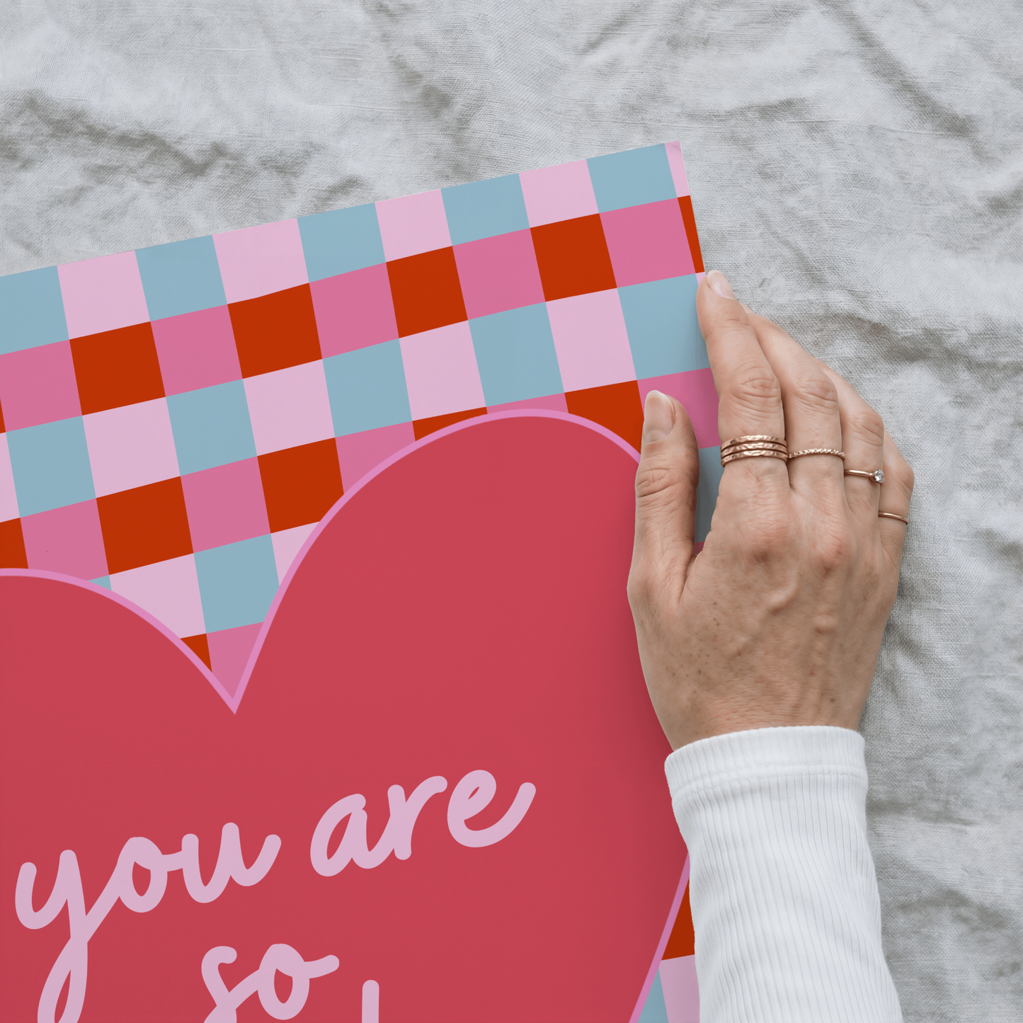 You Are So Lovely Poster Print