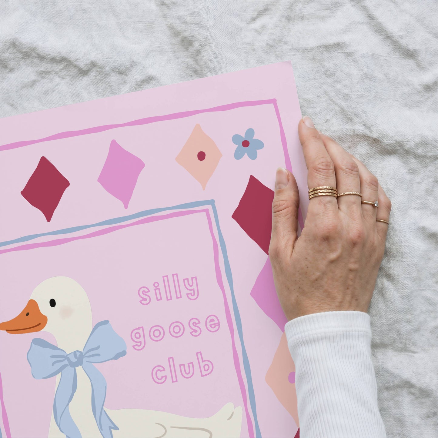 The Silly Goose Club Poster Print