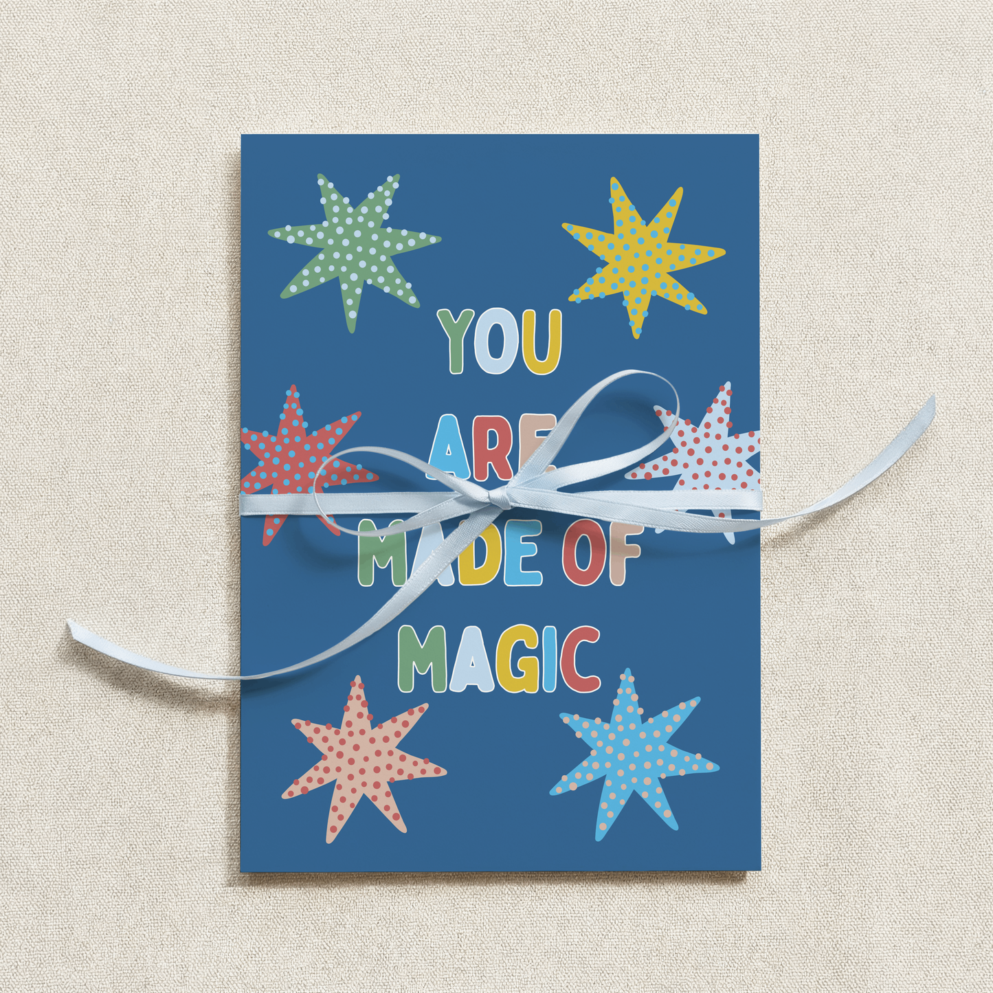 You Are Made Of Magic Poster Print (Blue)