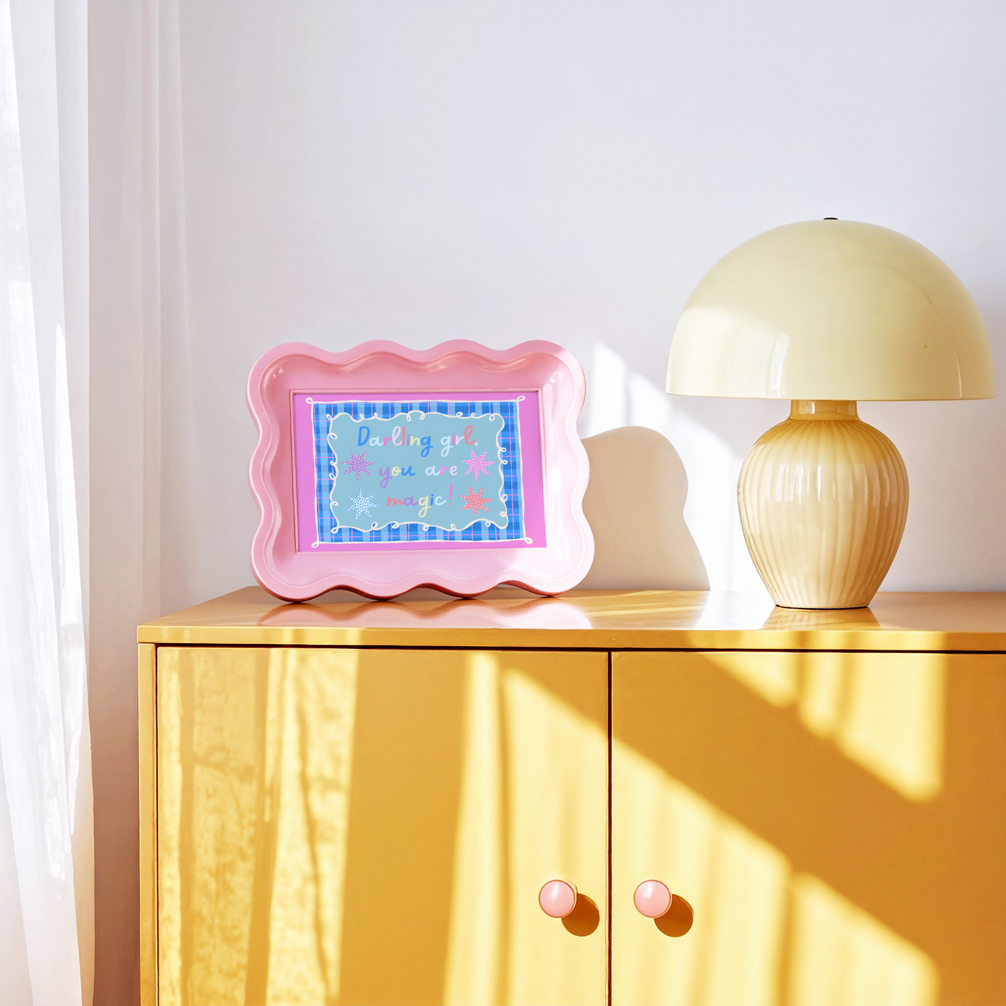 Darling Girl, You Are Magic (Horizontal) Poster Print