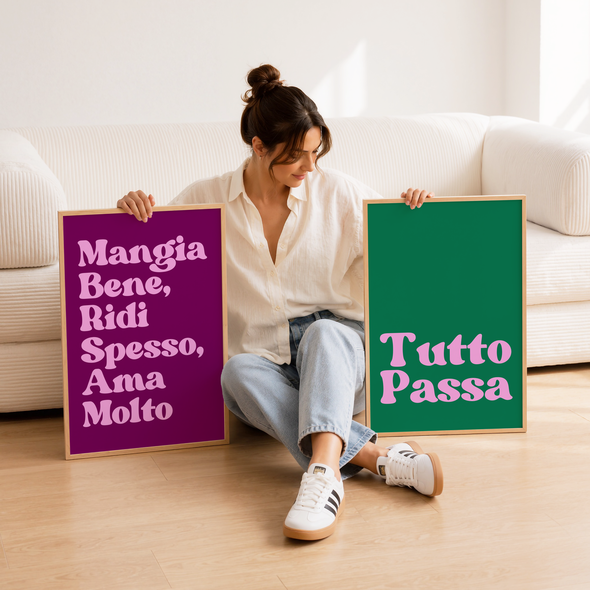 Tutto Passa Poster Print
