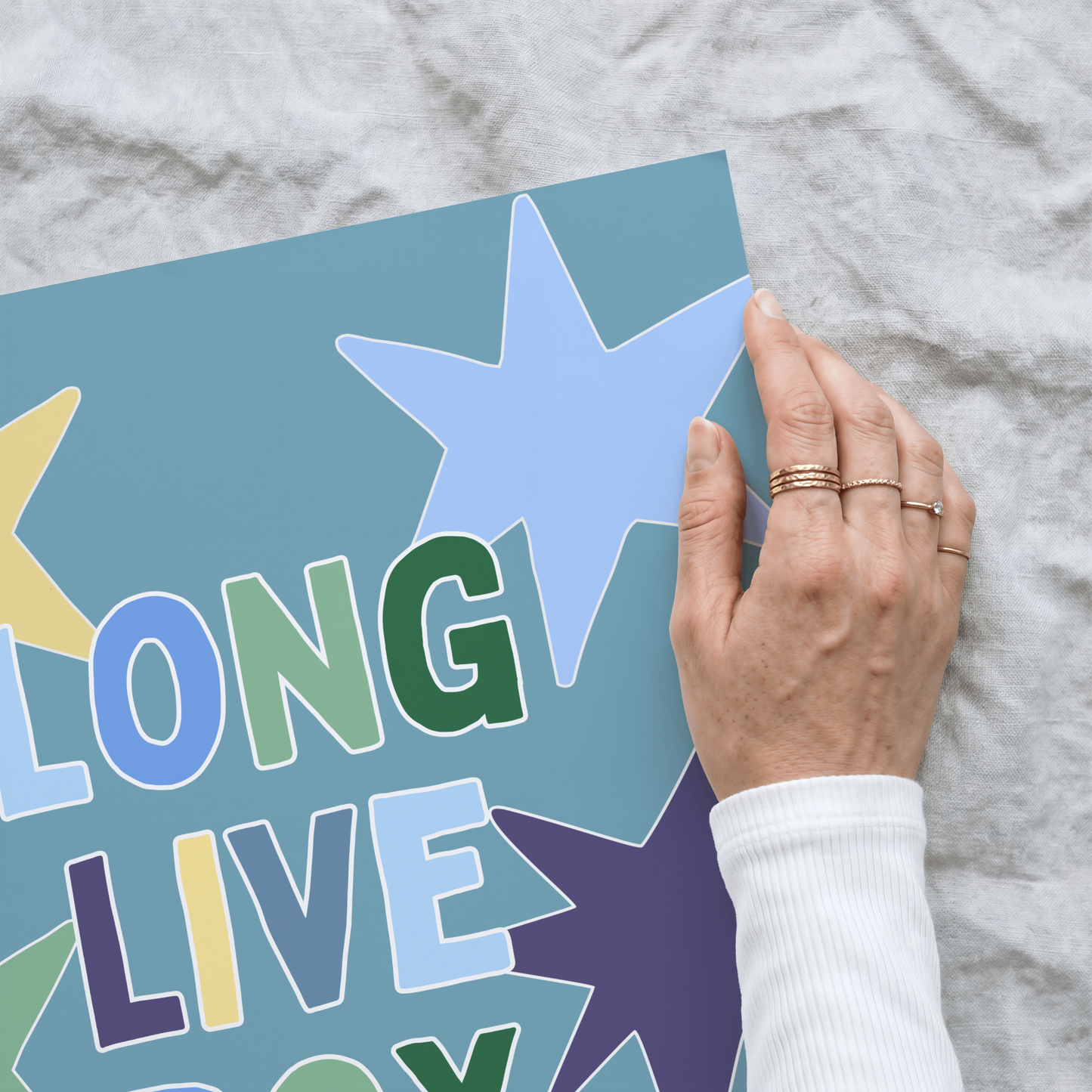 Long Live Boyhood Poster Print