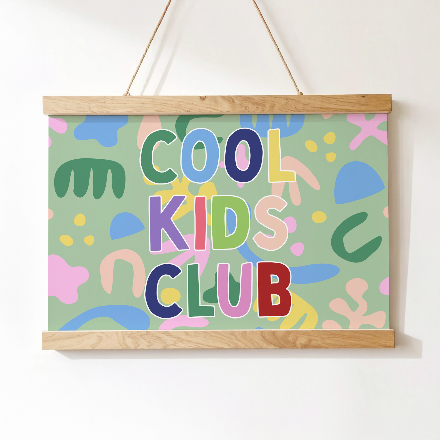 Cool Kids Club (Horizontal) Poster Print