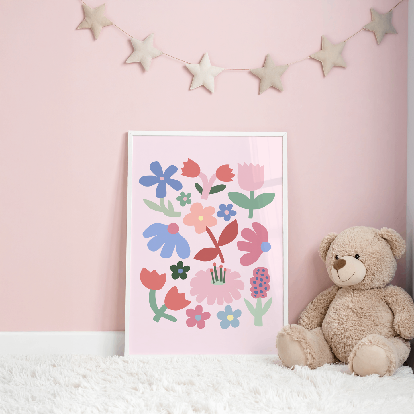 Flower Garden 4 Poster Print