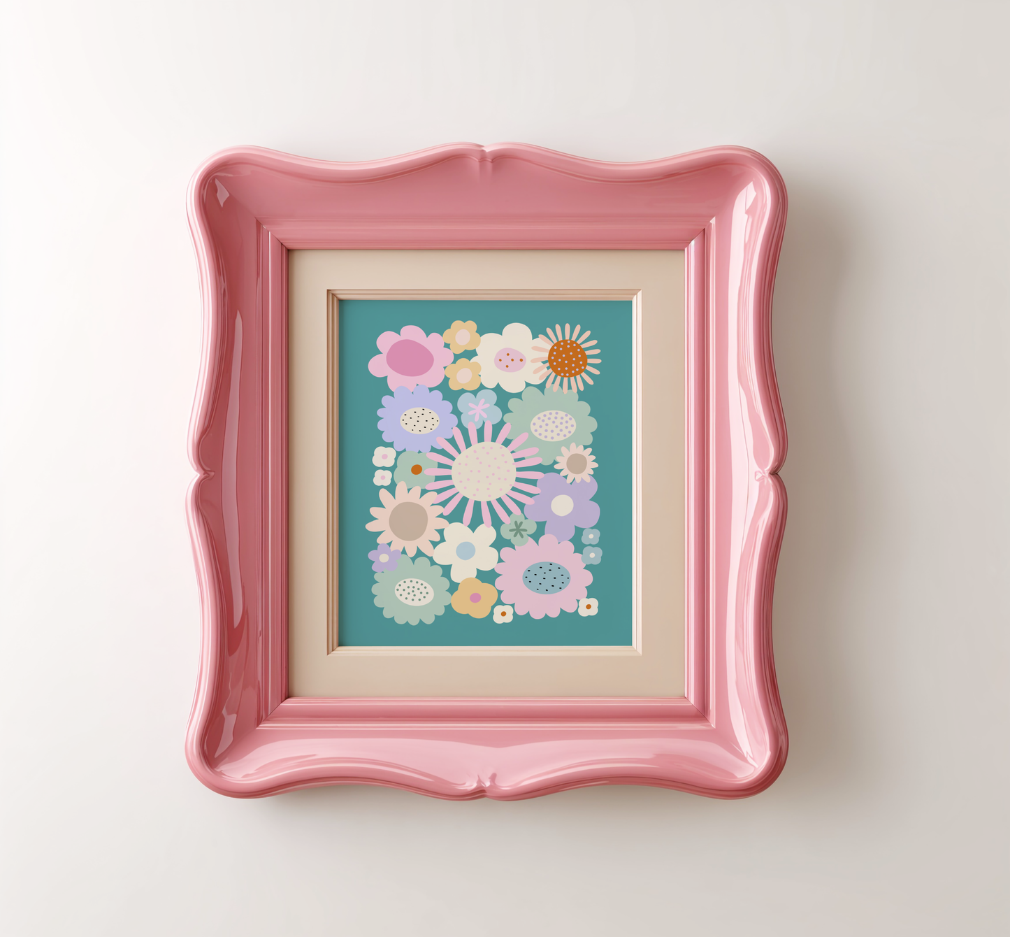 Flower Garden 4 Poster Print