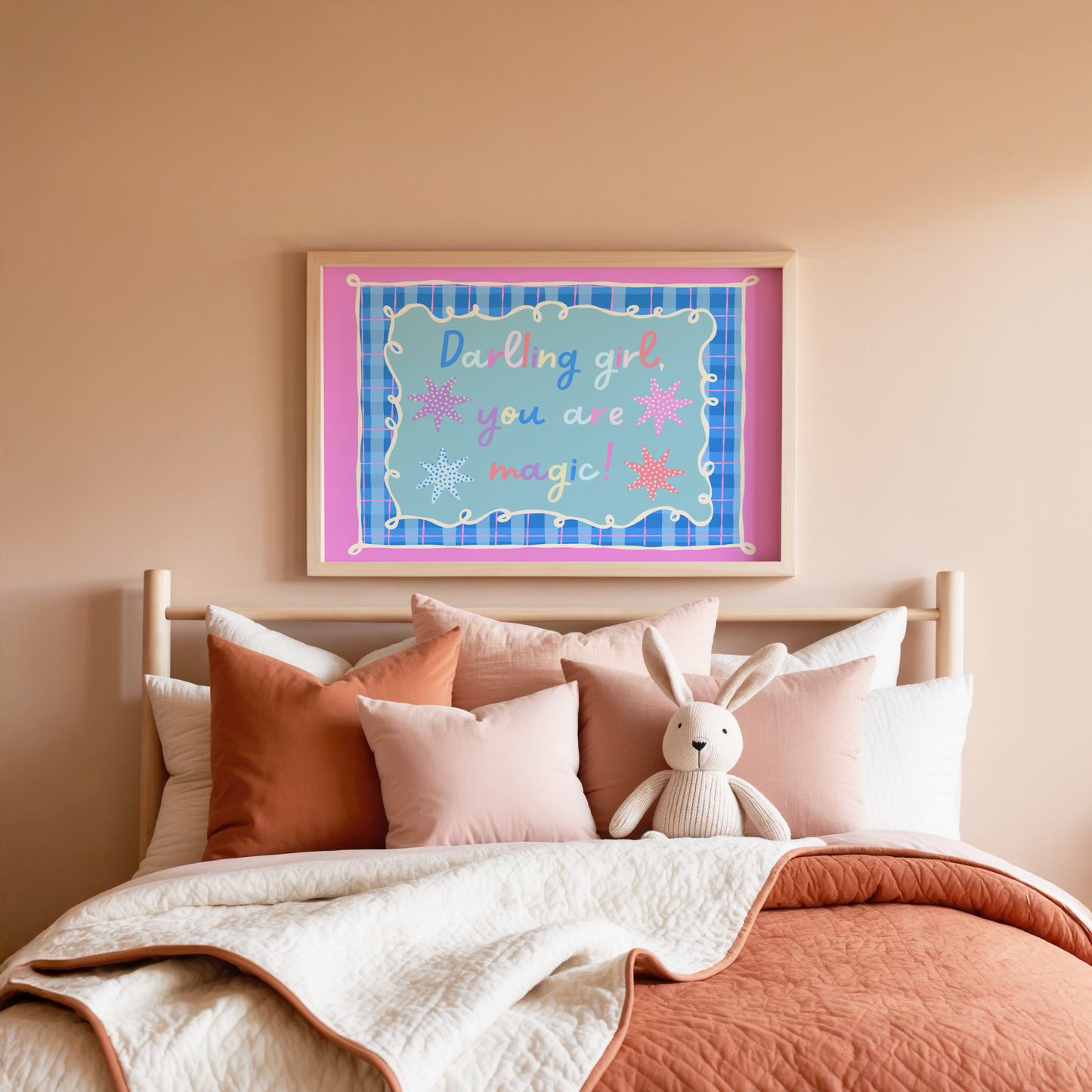 Darling Girl, You Are Magic (Horizontal) Poster Print