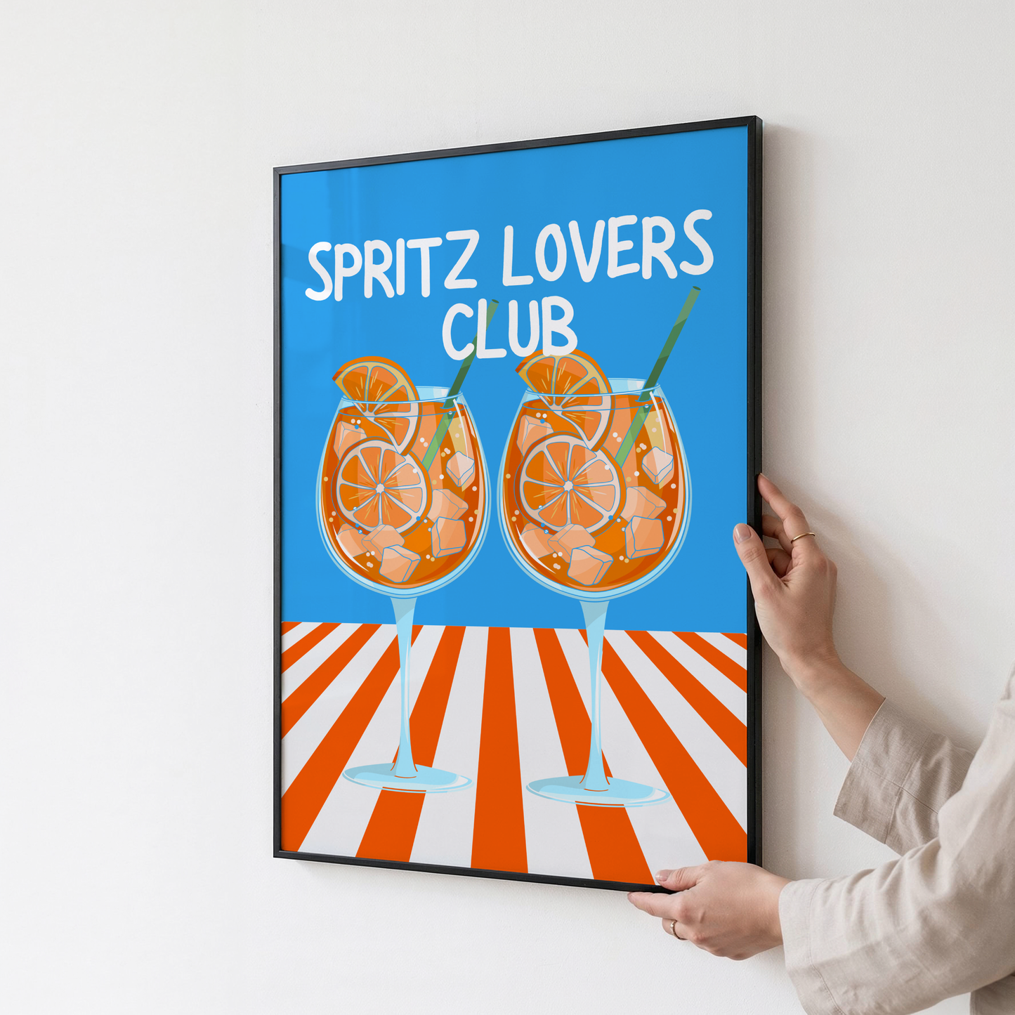 Spritz Lovers Club Poster Print
